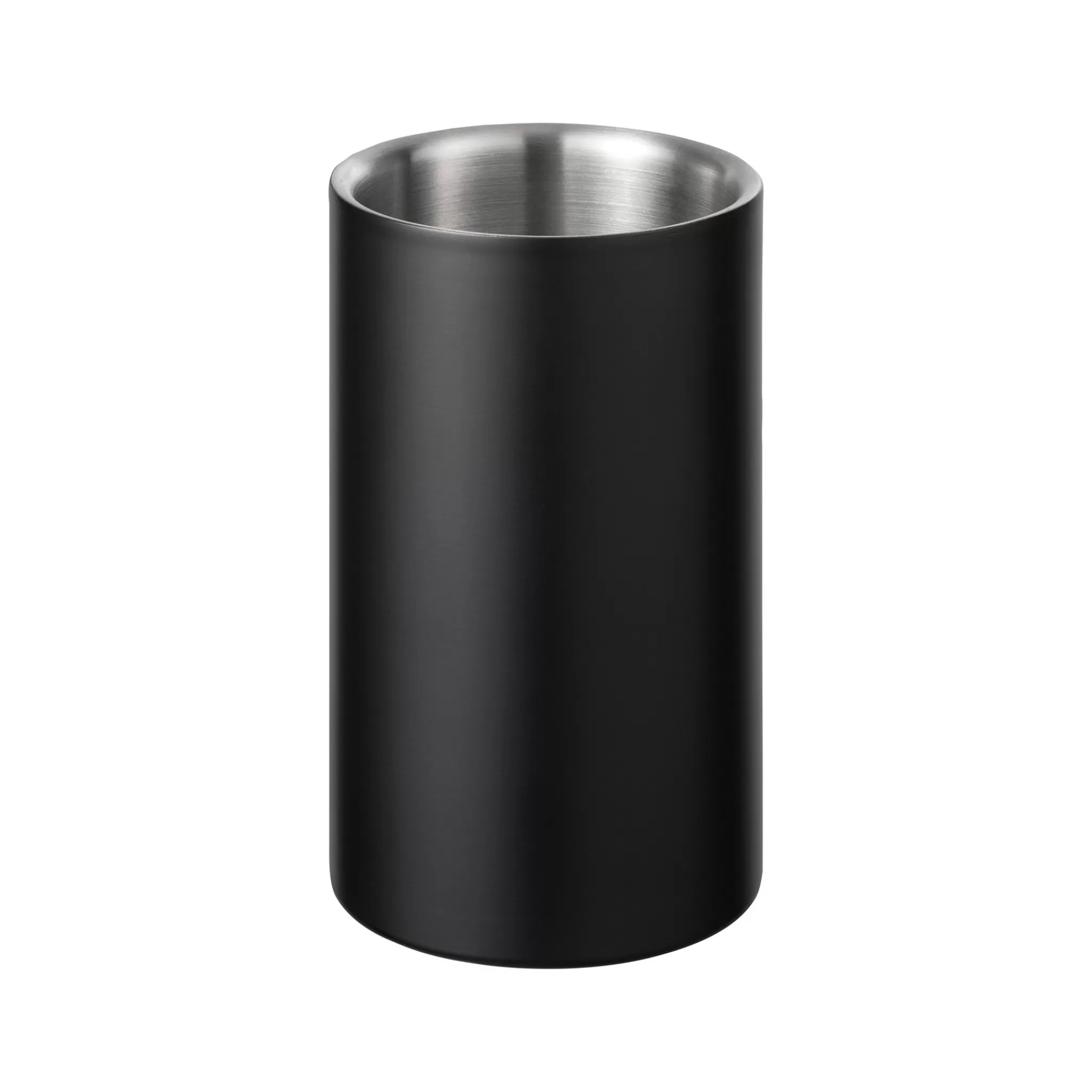 Blomus Decanter / Cooler*Easy Double-Walled Wine Cooler (Black) 64274