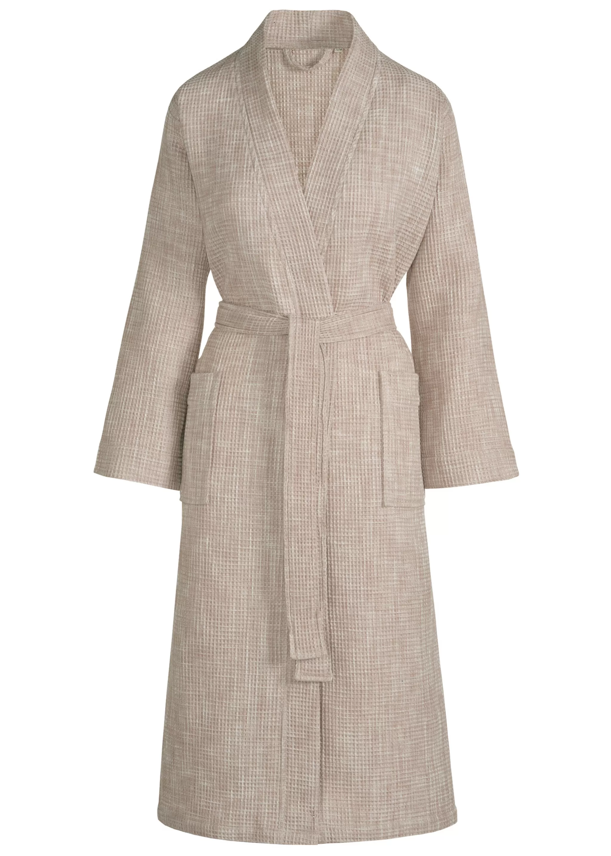 Vandyck Ladies*Evelyn Waffled Bathrobe Old Rose (Bave20201)