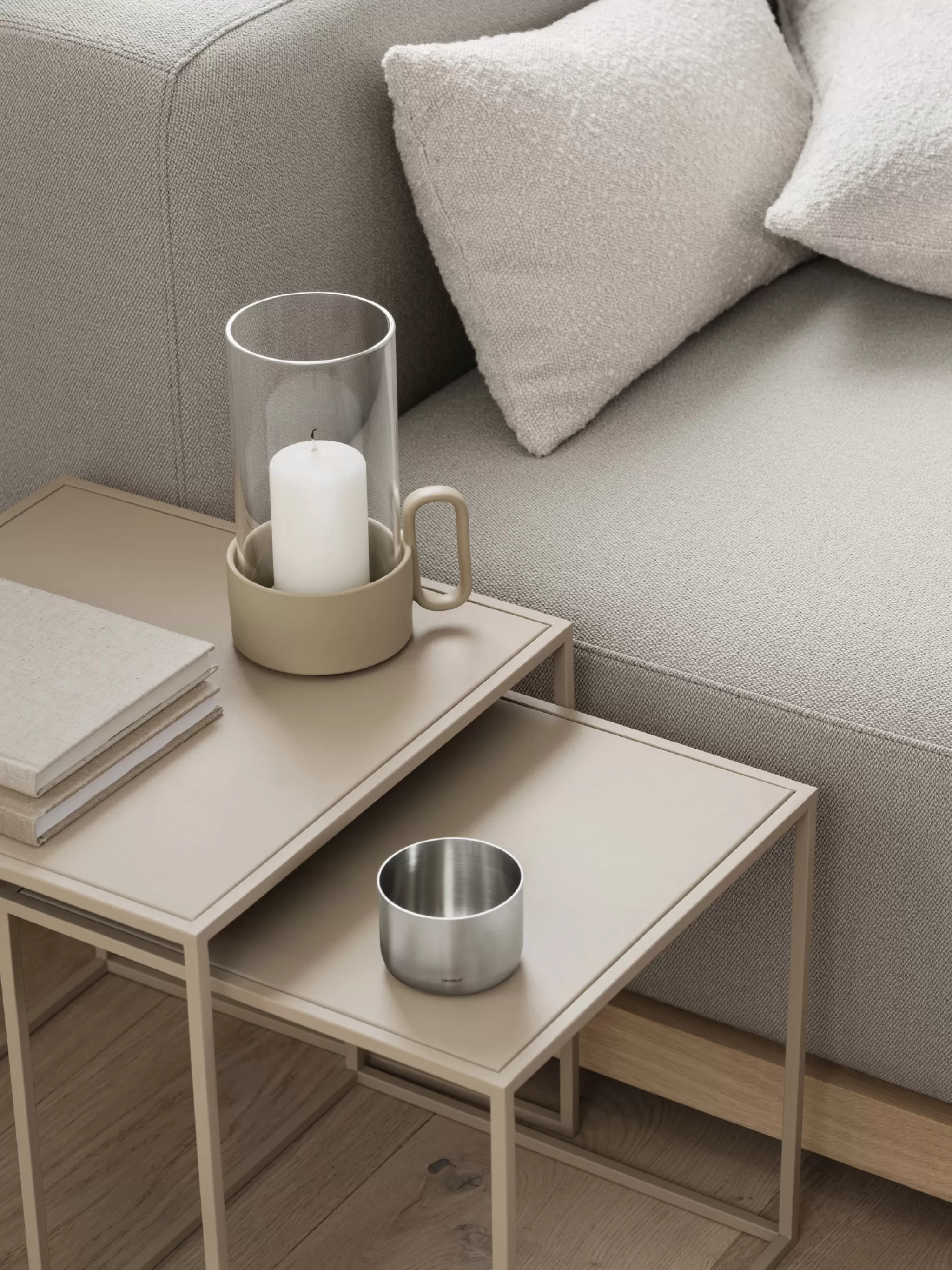 Blomus Small Furniture*Fera Set Of 2 Side Tables Color Nomad (65987)