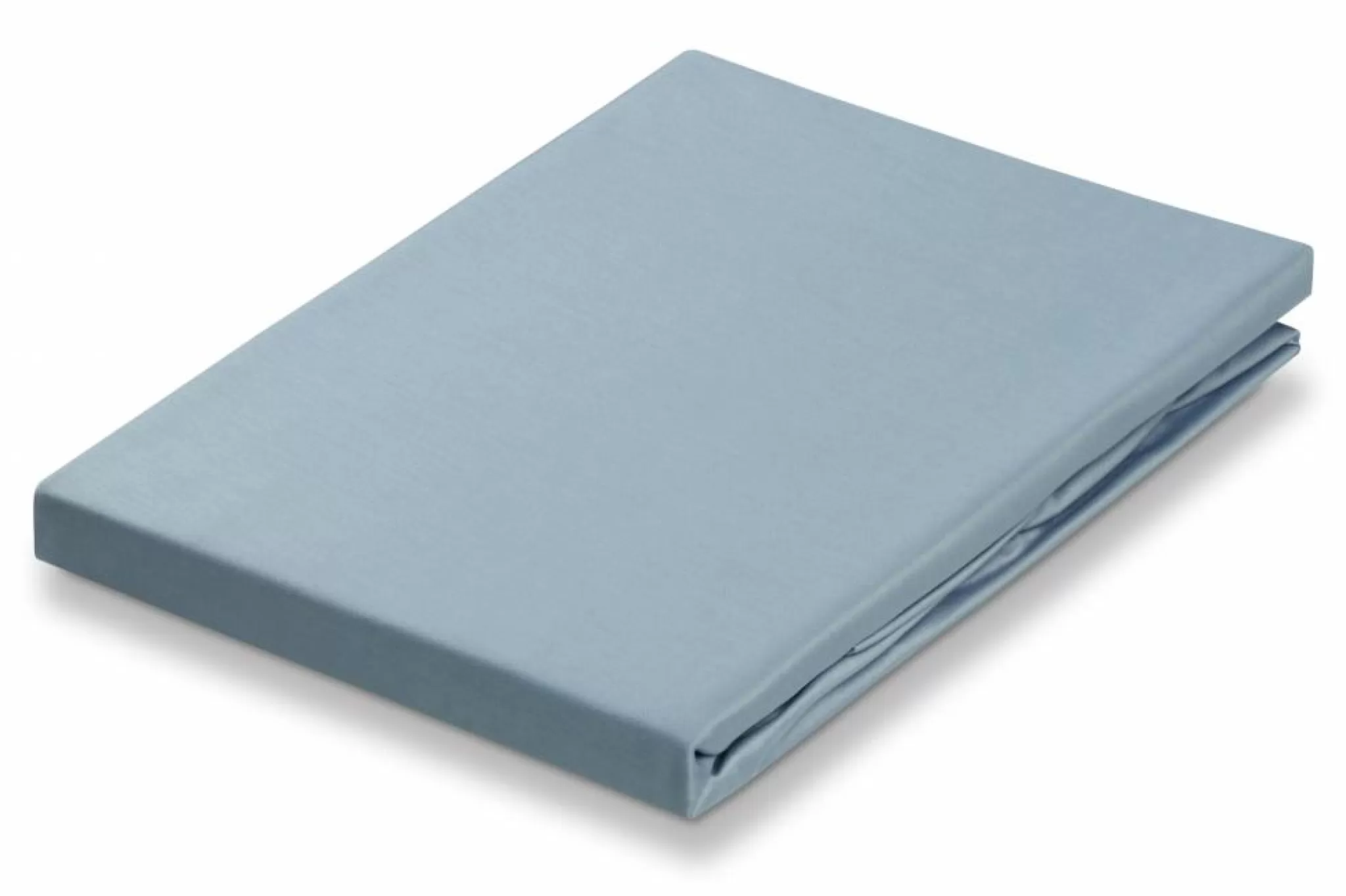 Online Fitted Sheet Dusty Blue-114 (Satin Cotton) Ccf301Me Satin