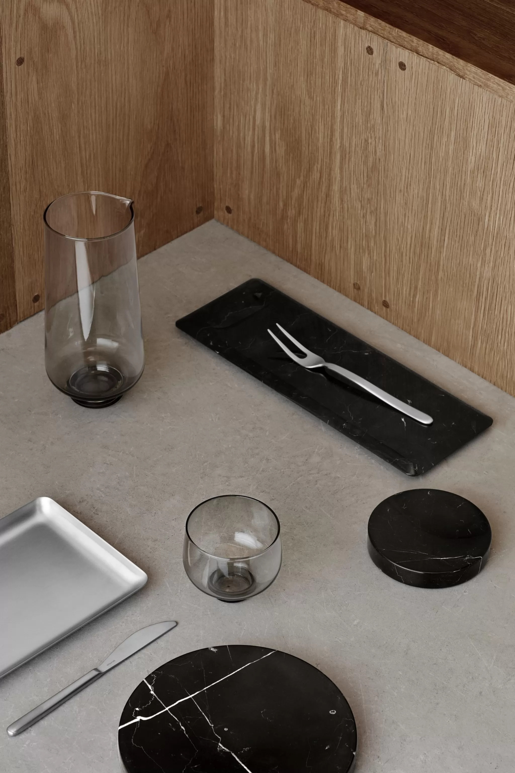 Blomus Drinking Glasses*Flow Drinking Glasses Color Coffee (64301) Set/2