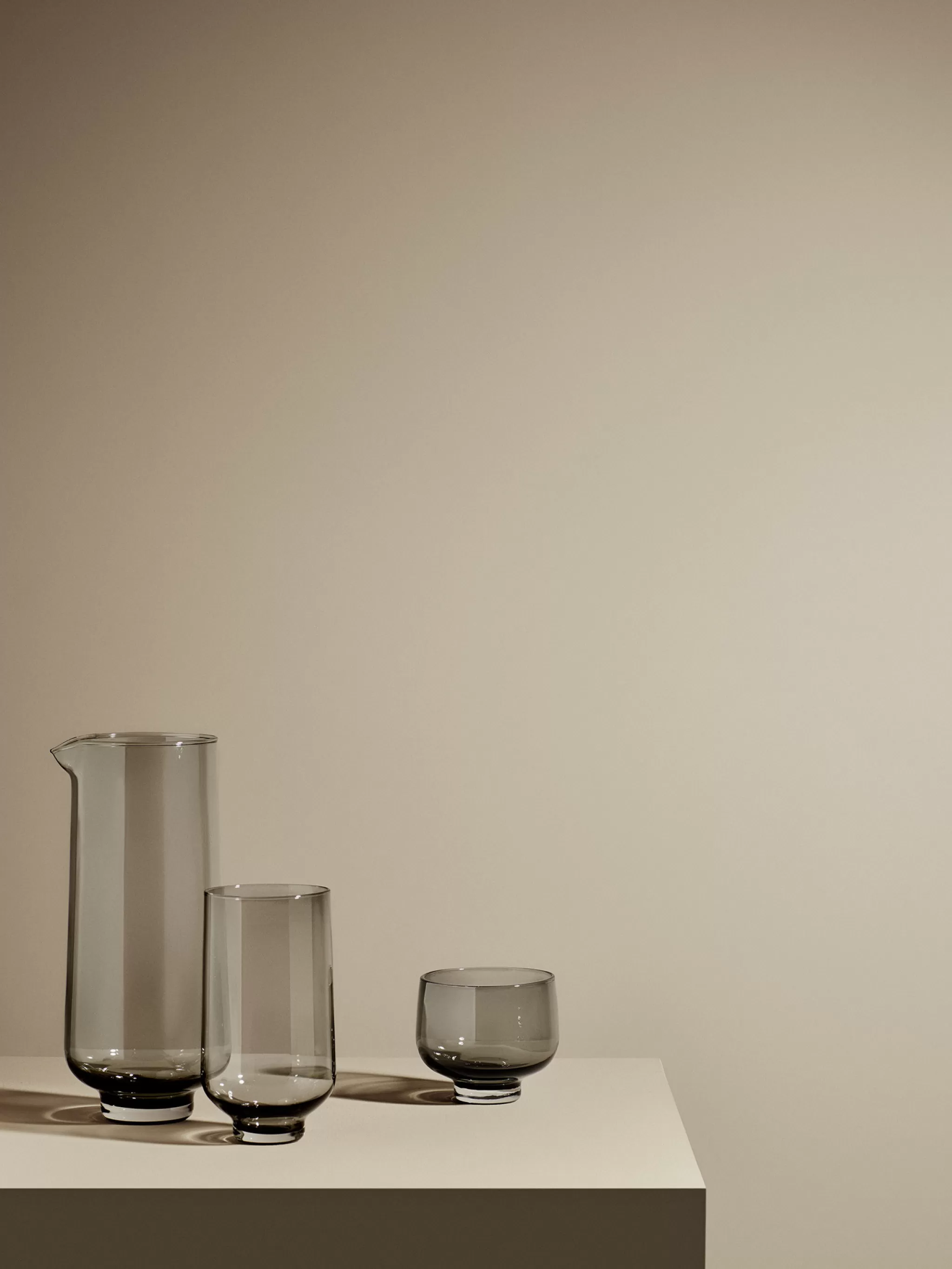 Blomus Drinking Glasses*Flow Drinking Glasses Color Coffee (64301) Set/2