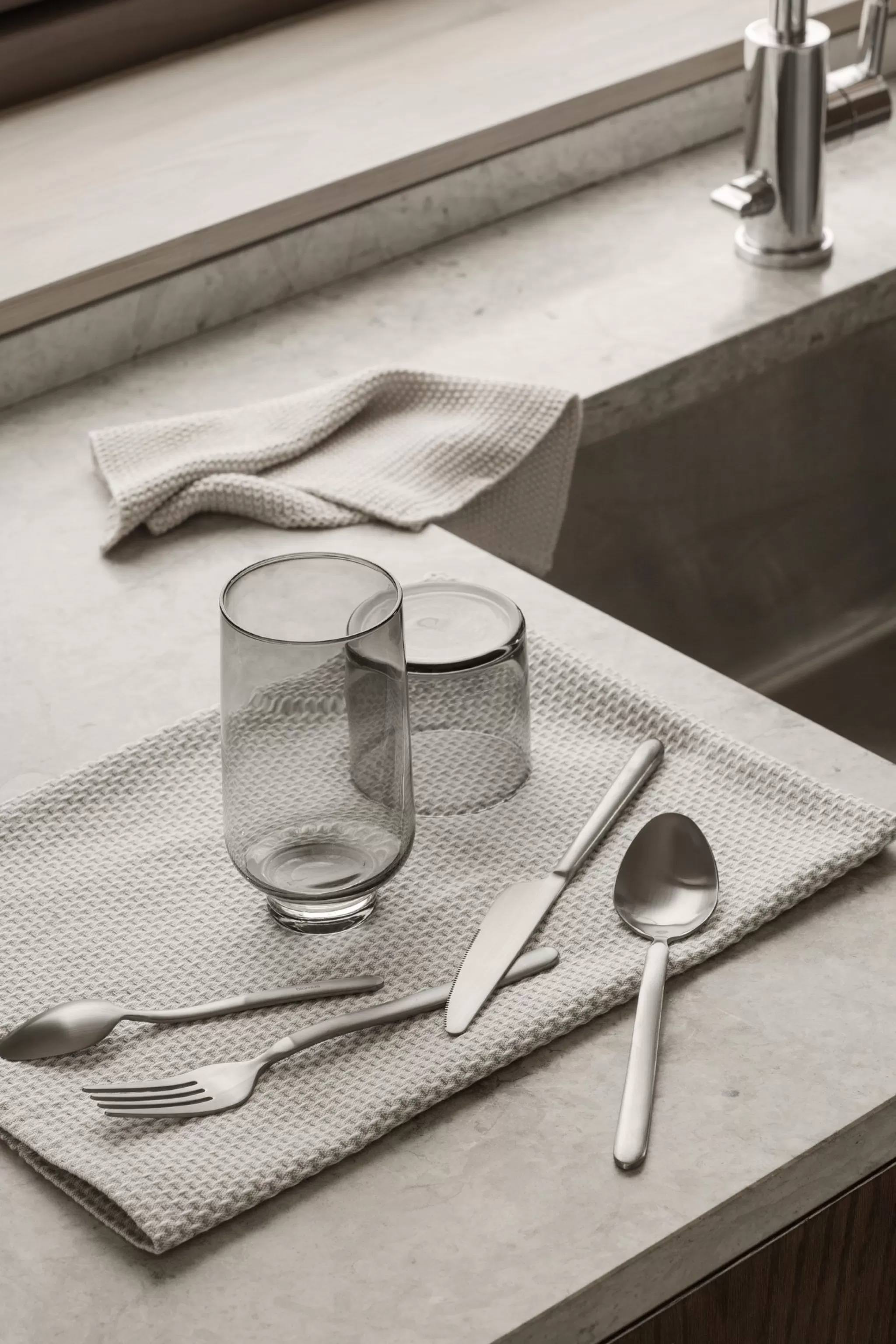 Blomus Drinking Glasses*Flow Long Drink Glasses Color Coffee (64302) Set/2