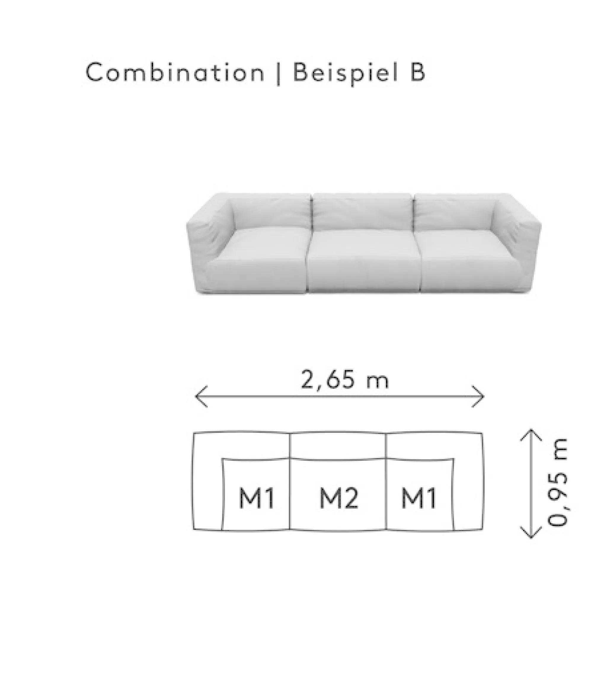 Flash Sale Grow Lounge Sofa B (Coal.6207.B) Grow