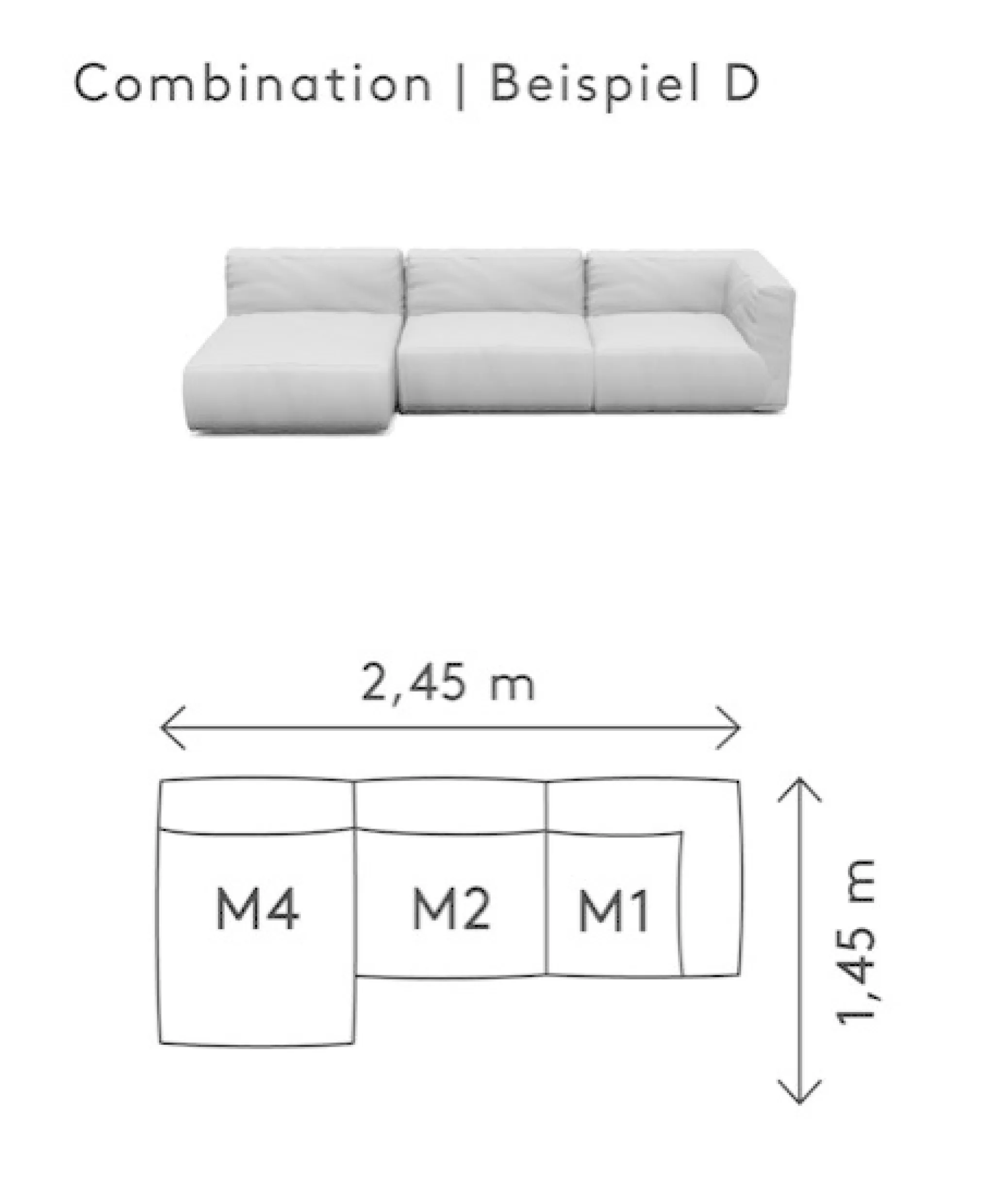 Best Grow Lounge Sofa D (Cloud.6206.D) Grow