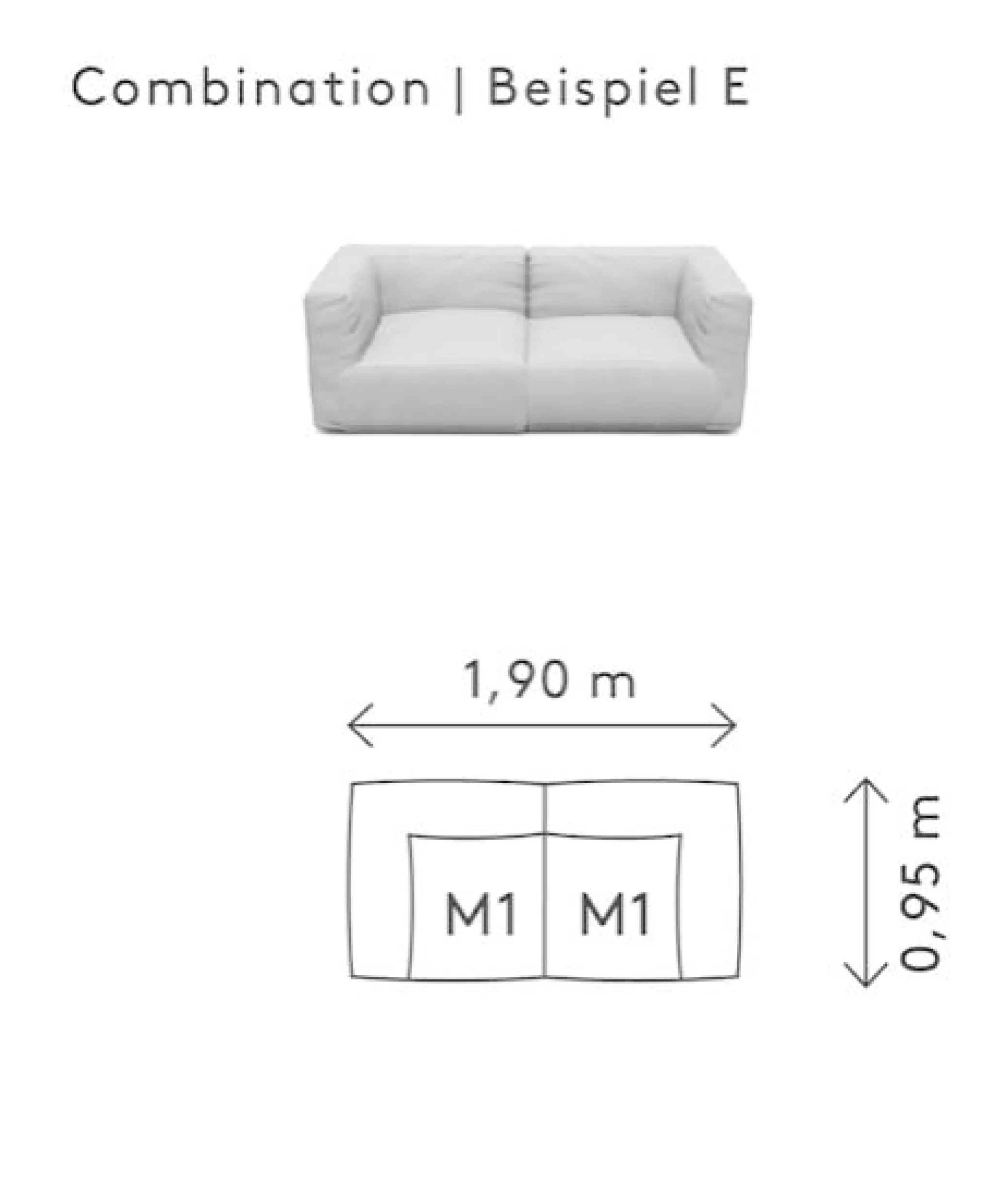 Cheap Grow Lounge Sofa E (Cloud.6206.E) Grow