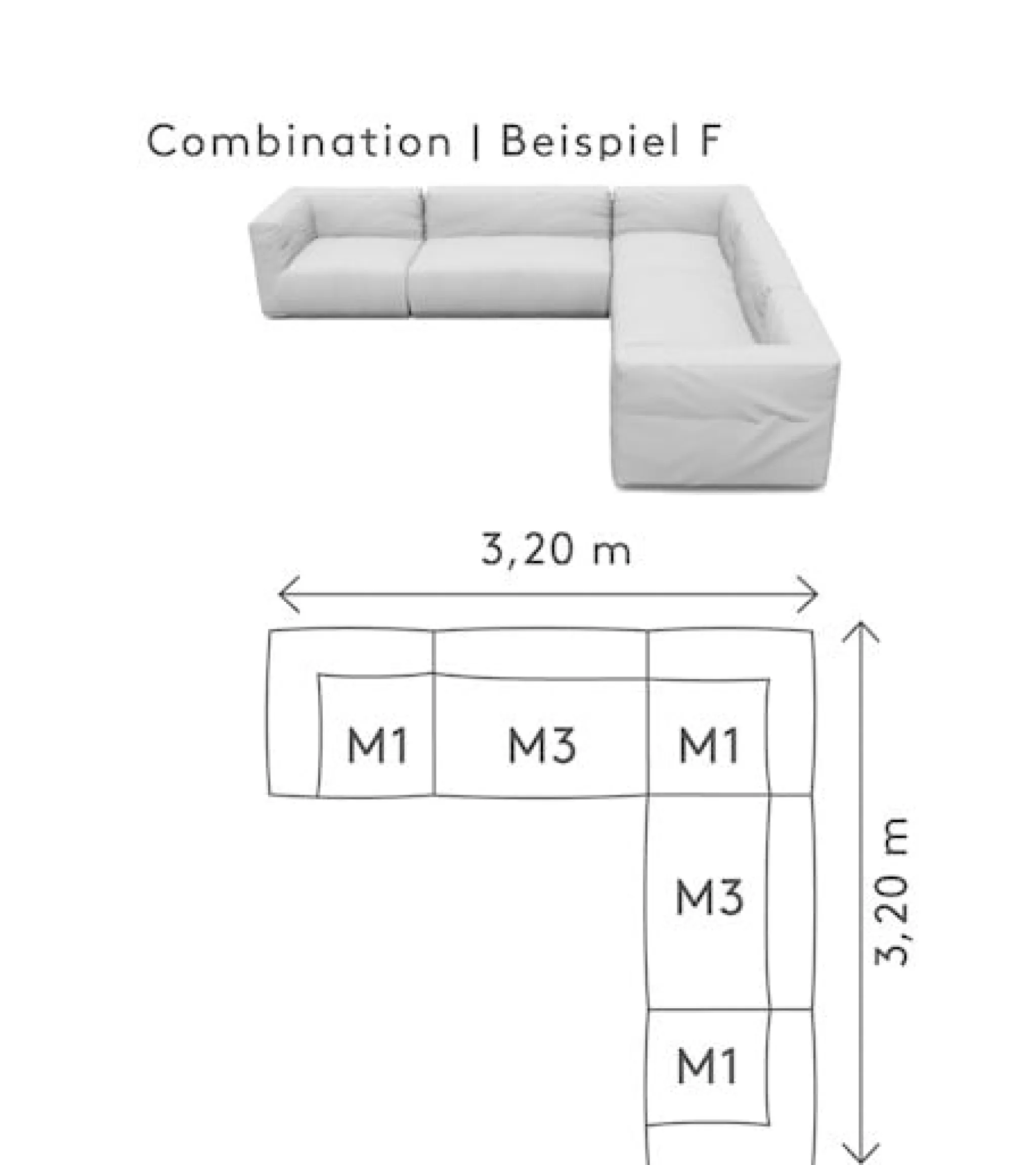 Best Grow Lounge Sofa F (Coal.6207.F) Grow