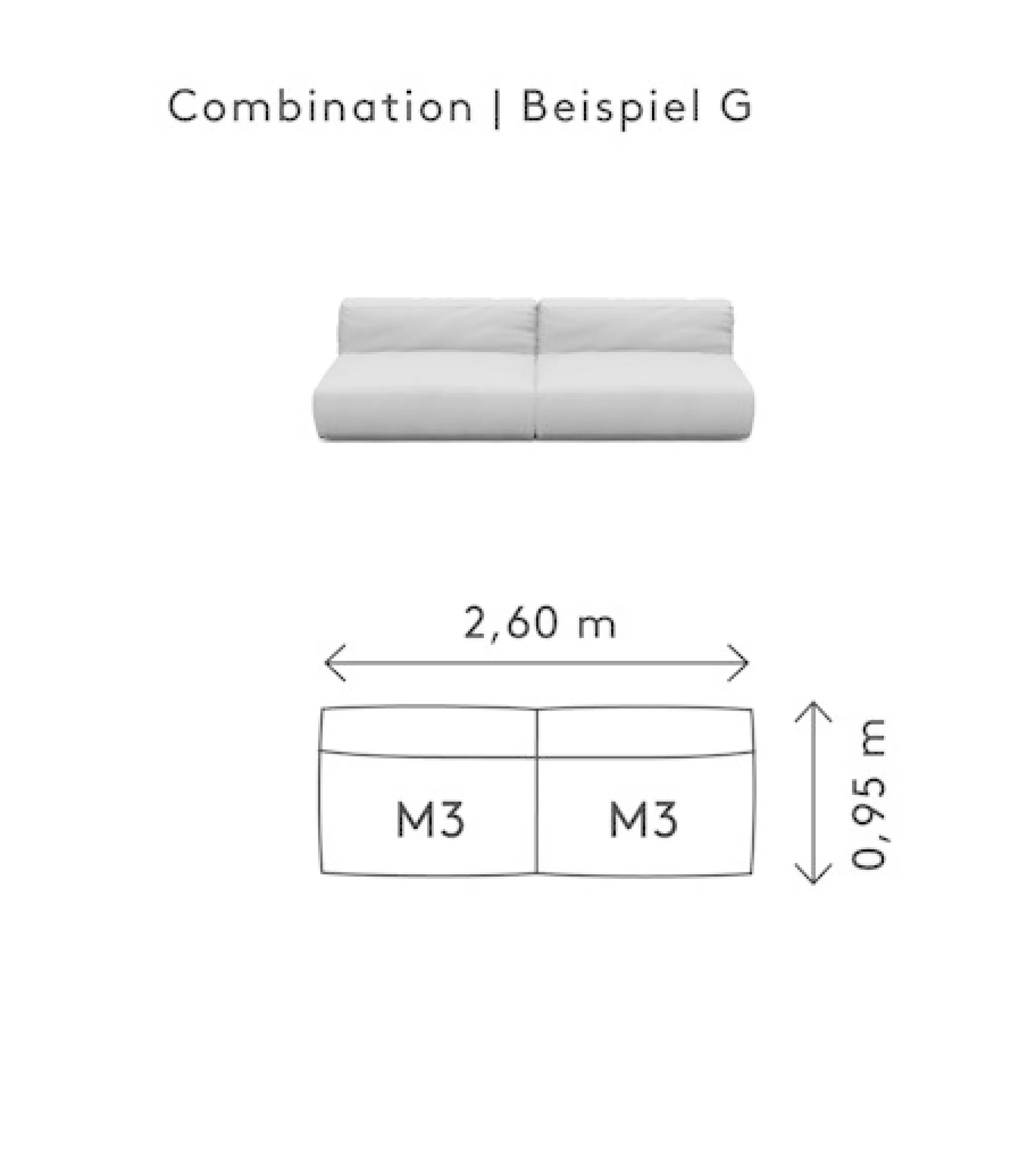 Flash Sale Grow Lounge Sofa G (Cloud.6206.G) Grow