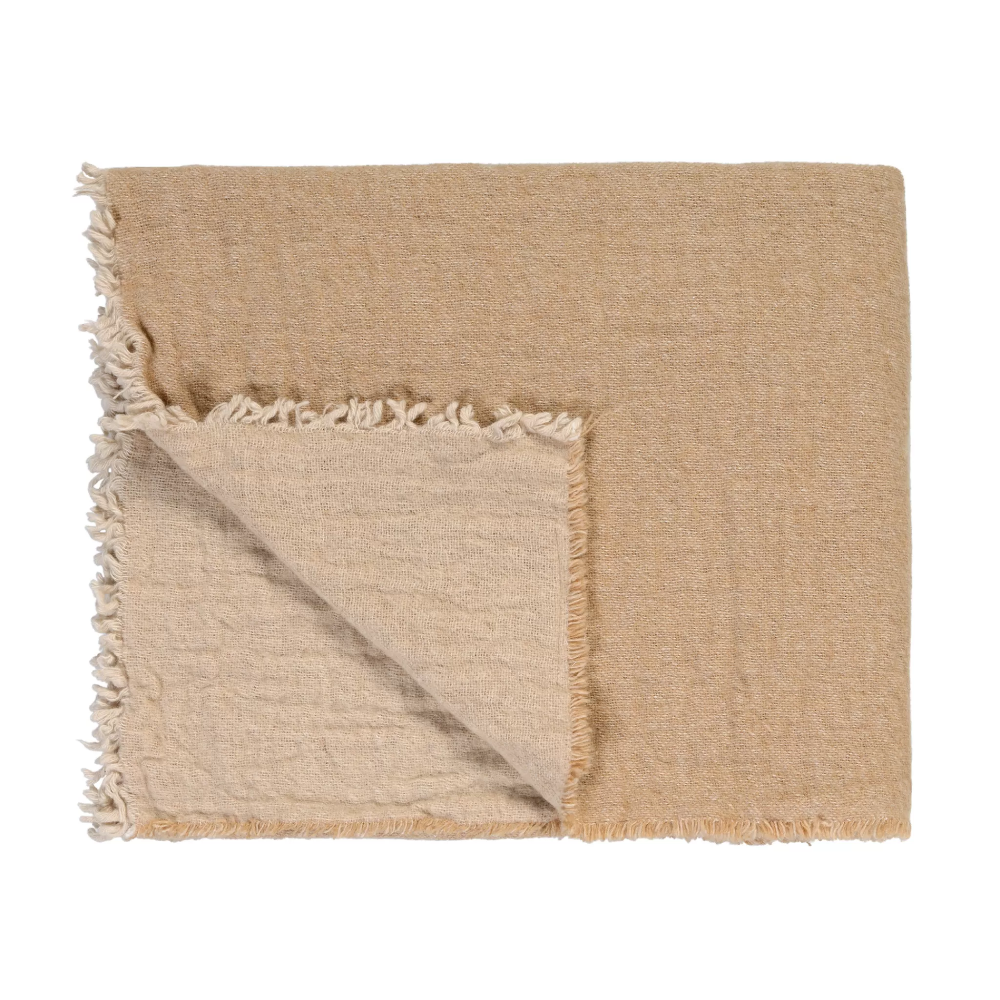 Vandyck Throws*Home 81 Throw 130X220 Cm Sandy Gold (Hclo18281)