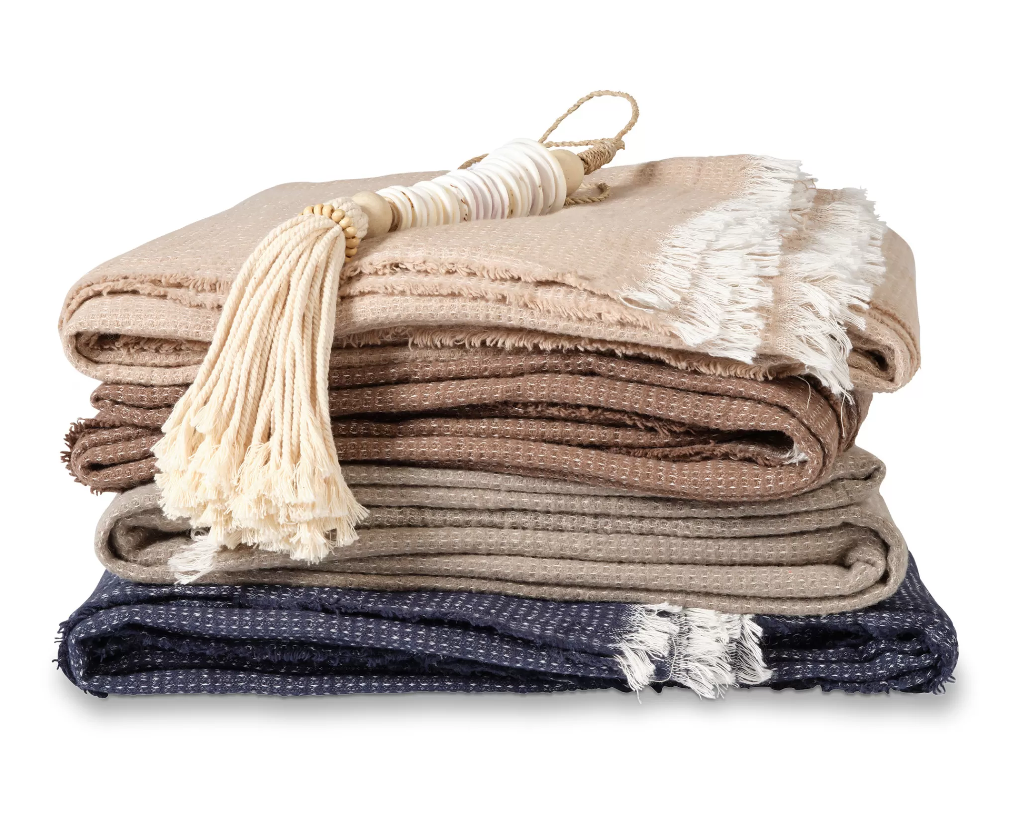 Vandyck Throws*Home 89 Throw 130X220 Cm Gray (Hclo21101)