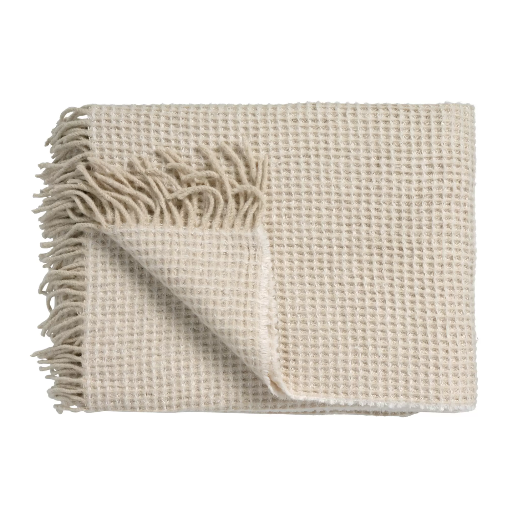 Best Sale Home 95 Plaid/Bedspread 160X260 Cm Cream Tan (Hclo22201) Bedspread