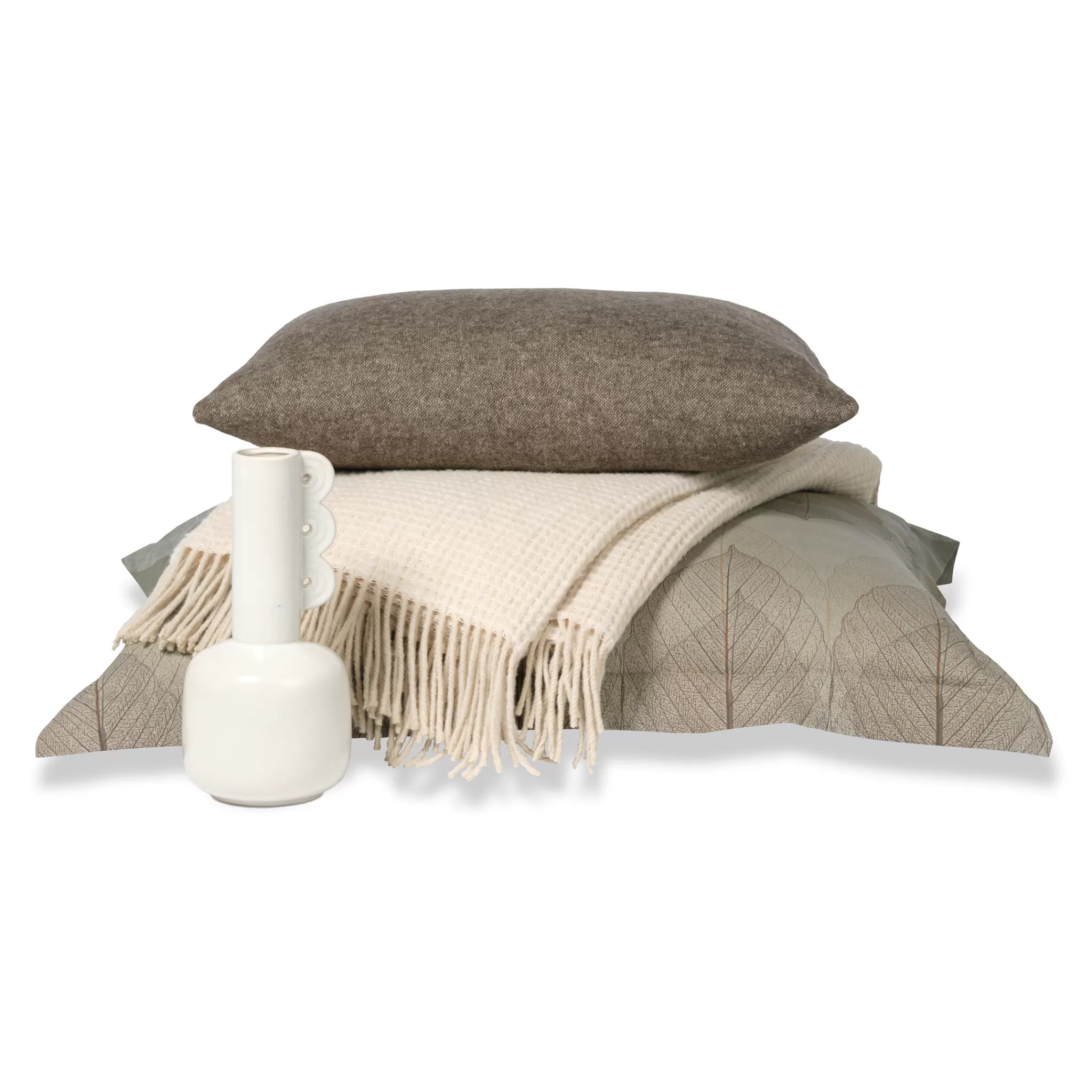 Best Sale Home 95 Plaid/Bedspread 160X260 Cm Cream Tan (Hclo22201) Bedspread