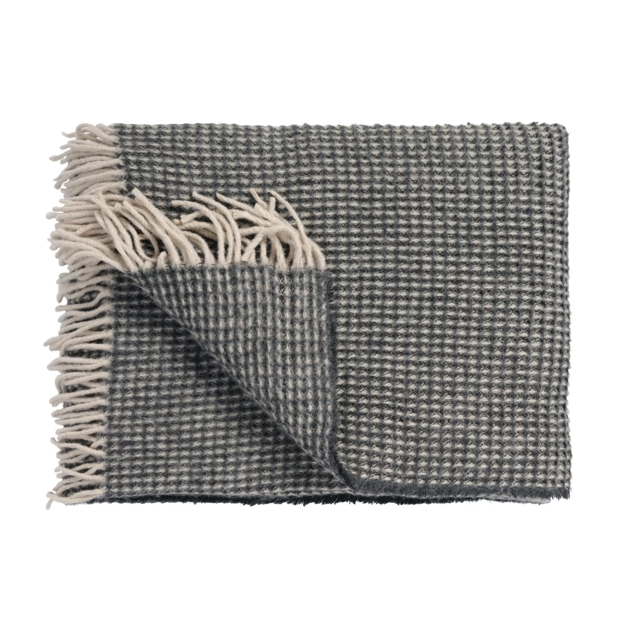 Vandyck Throws*Home 95 Throw/Bedspread 130X220 Cm Anthracite (Hclo22201)