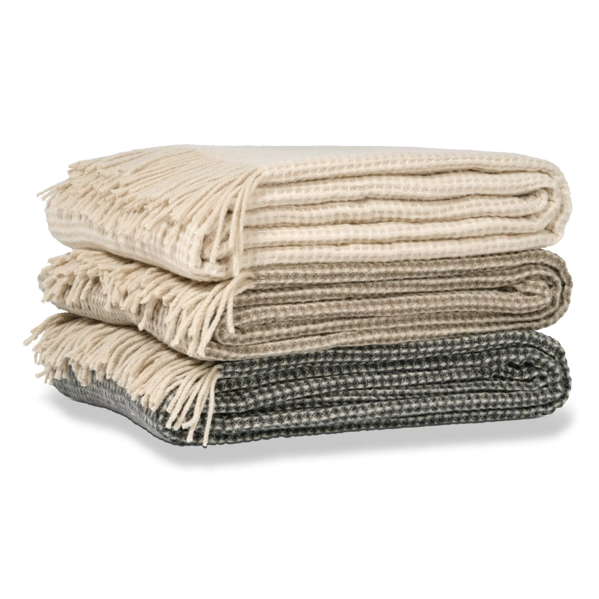 Vandyck Throws*Home 95 Throw/Bedspread 130X220 Cm Anthracite (Hclo22201)