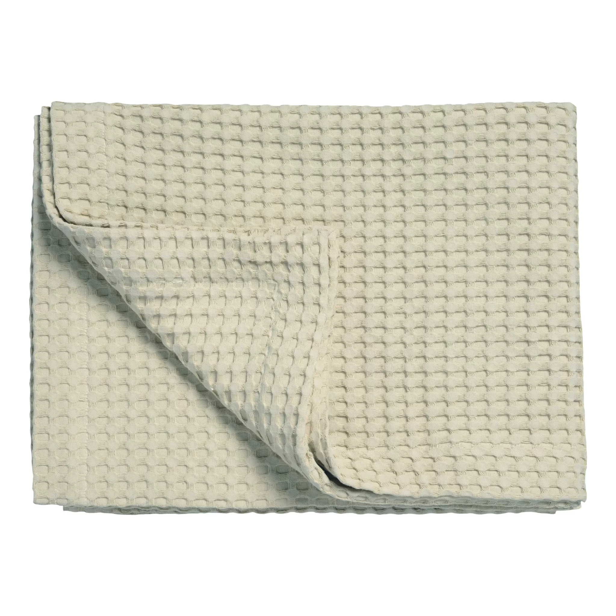 Store Home Pique Waffle Blanket 160X250 Cm Cream Tan (Blmk16101) Bedspread