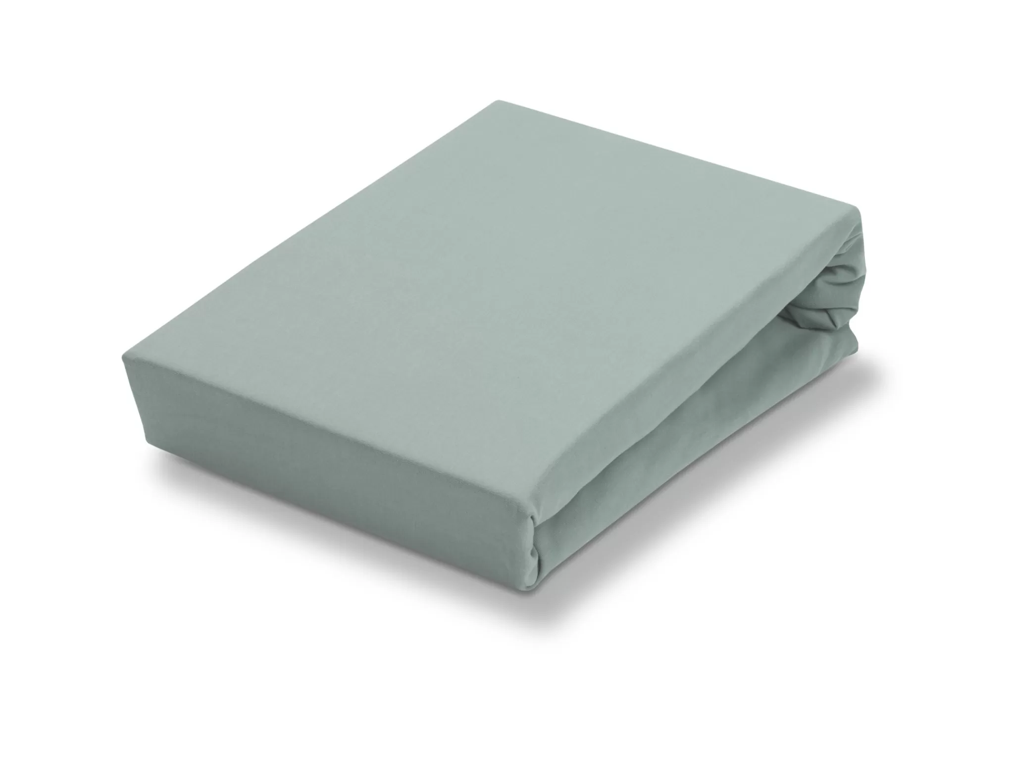 Sale Jersey Soft Split Topper Fitted Sheet Celadon Green (Stretch) Slgo721St Jersey Soft (Stretch)
