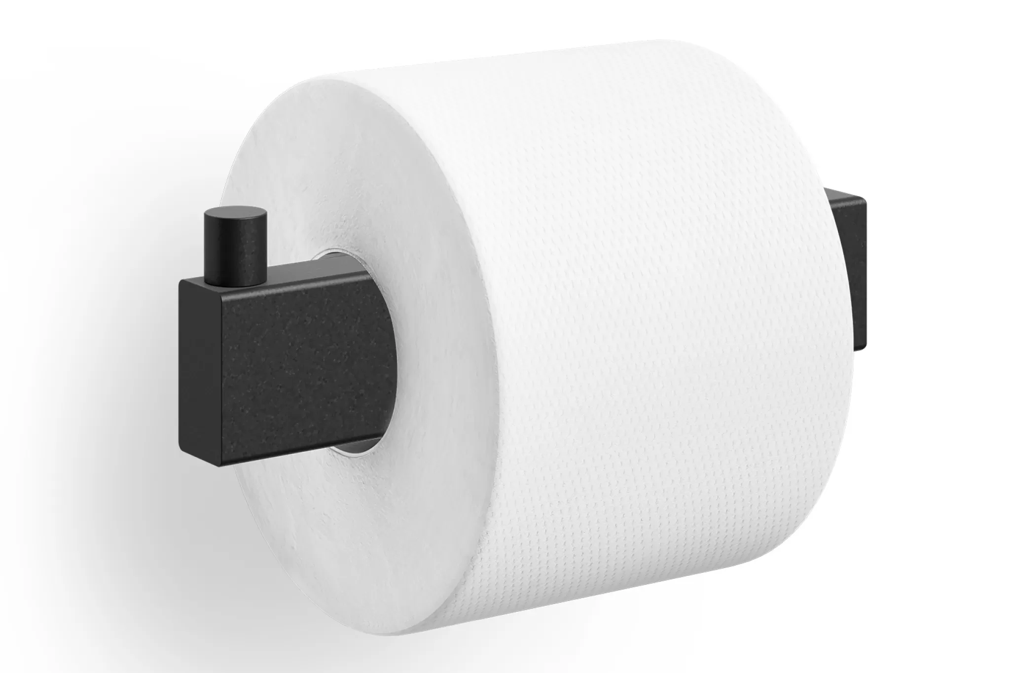 Zack Roll Holder*Linea Toilet Roll Holder 40590 (Black)