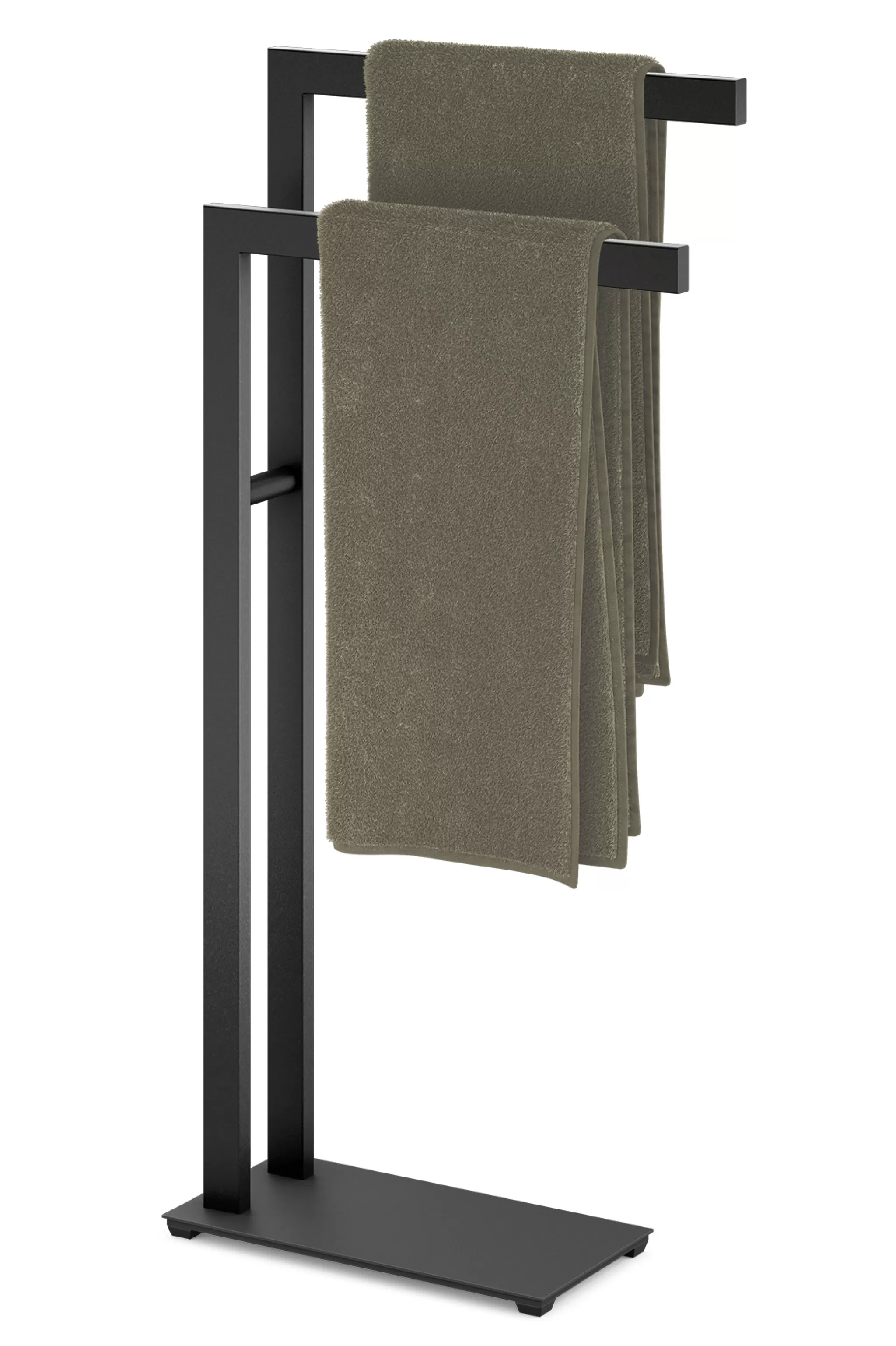 Zack Towel Rack*Linea Towel Stand 40593 (Black)