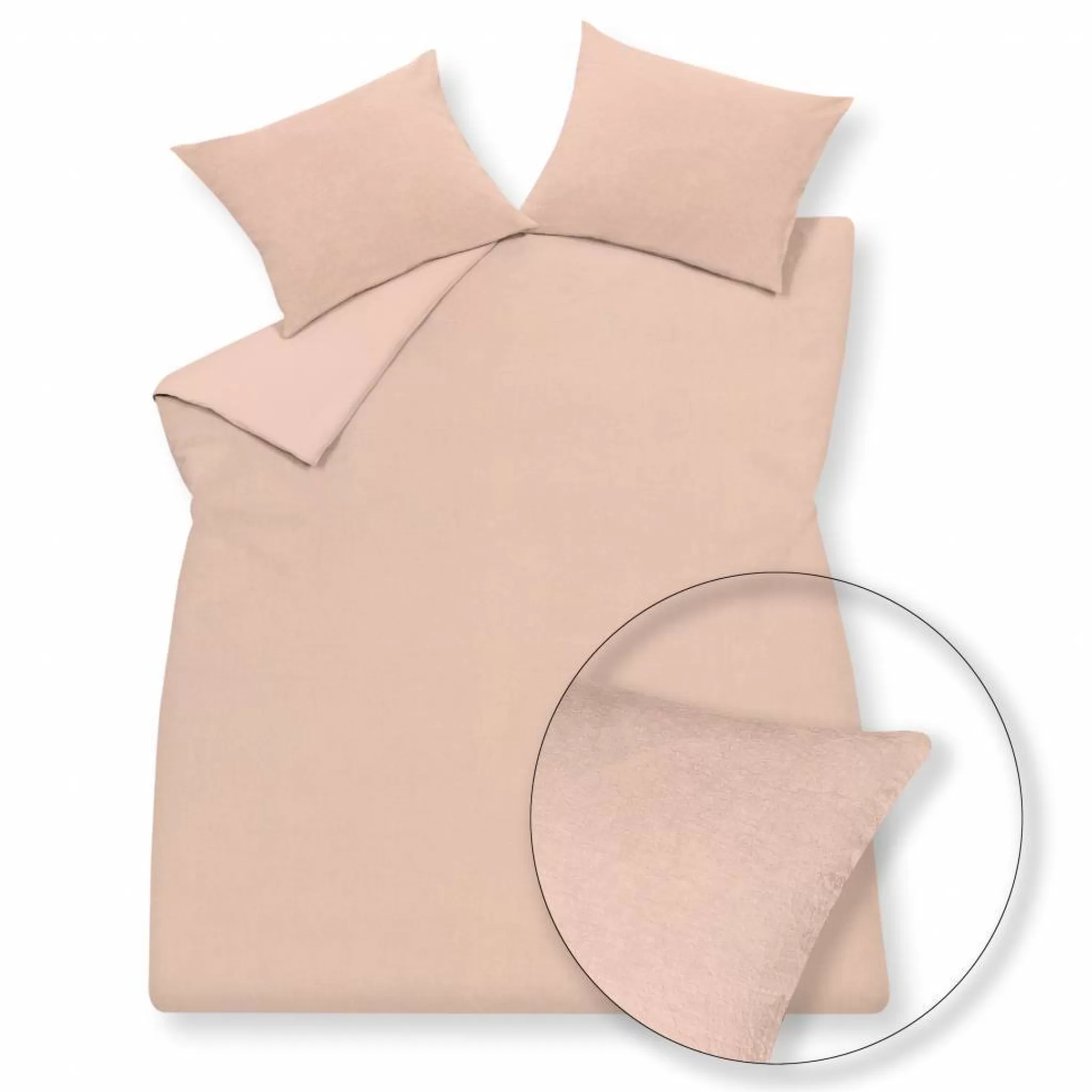 Cheap Linen Duvet Cover 200X220 Cm Purity 79 Sepia Pink-144, Pink (Puco16179) 2 Persons