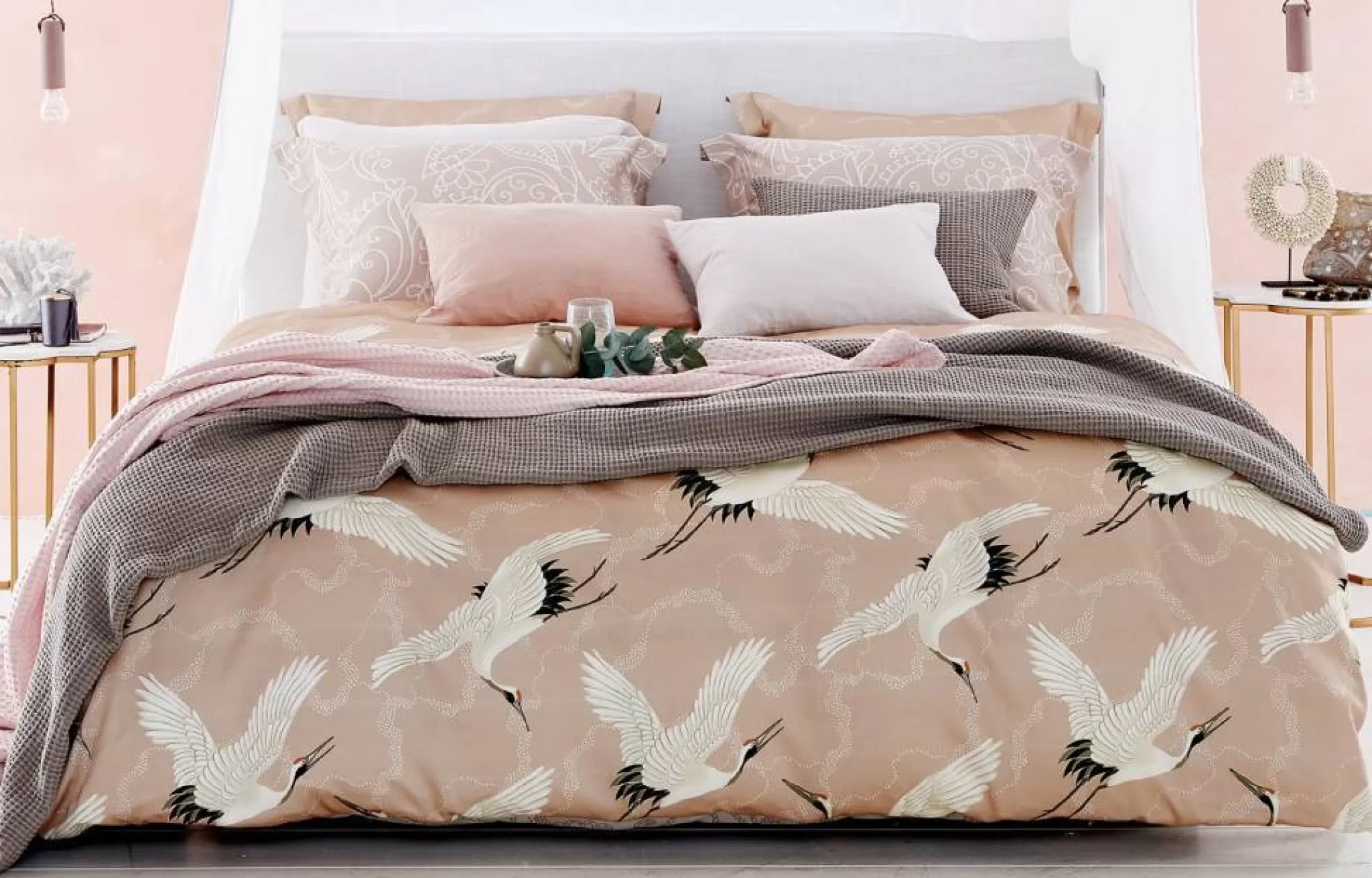 Store Linen Duvet Cover 200X220 Cm Purity 79 Stone-169, Light Gray (Puco16179) 2 Persons