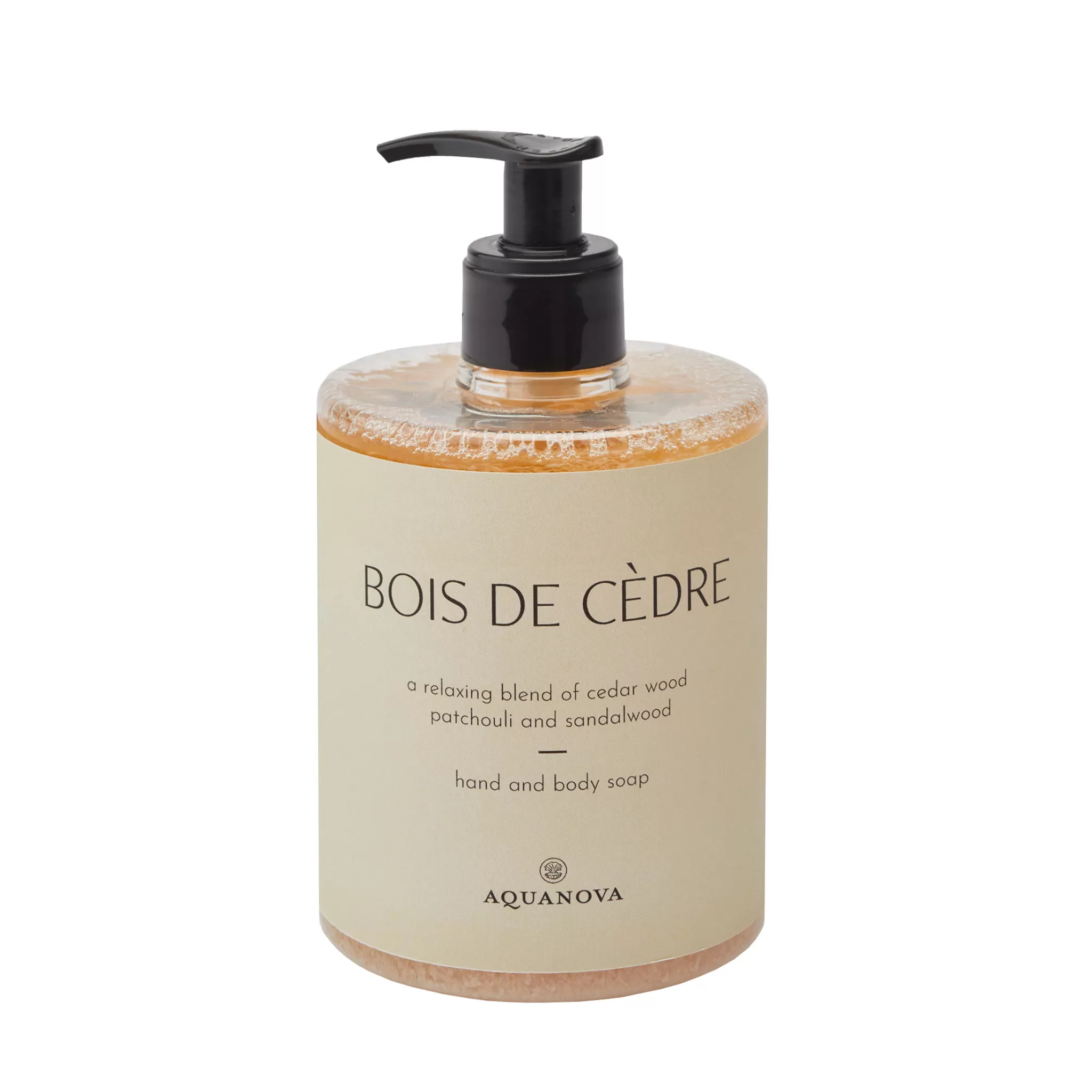 Aquanova Soap*Liquid Soap Paris Bois De Cedre - 500 Ml (Parldm-Bdc)
