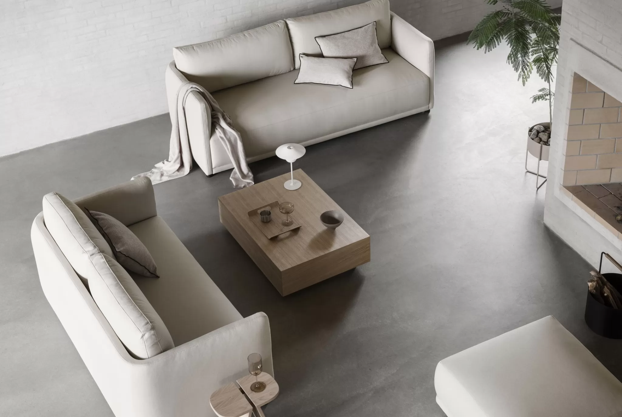 Blomus Small Furniture*Lua 3-Seater Sofa - In Several Colors And Fabrics