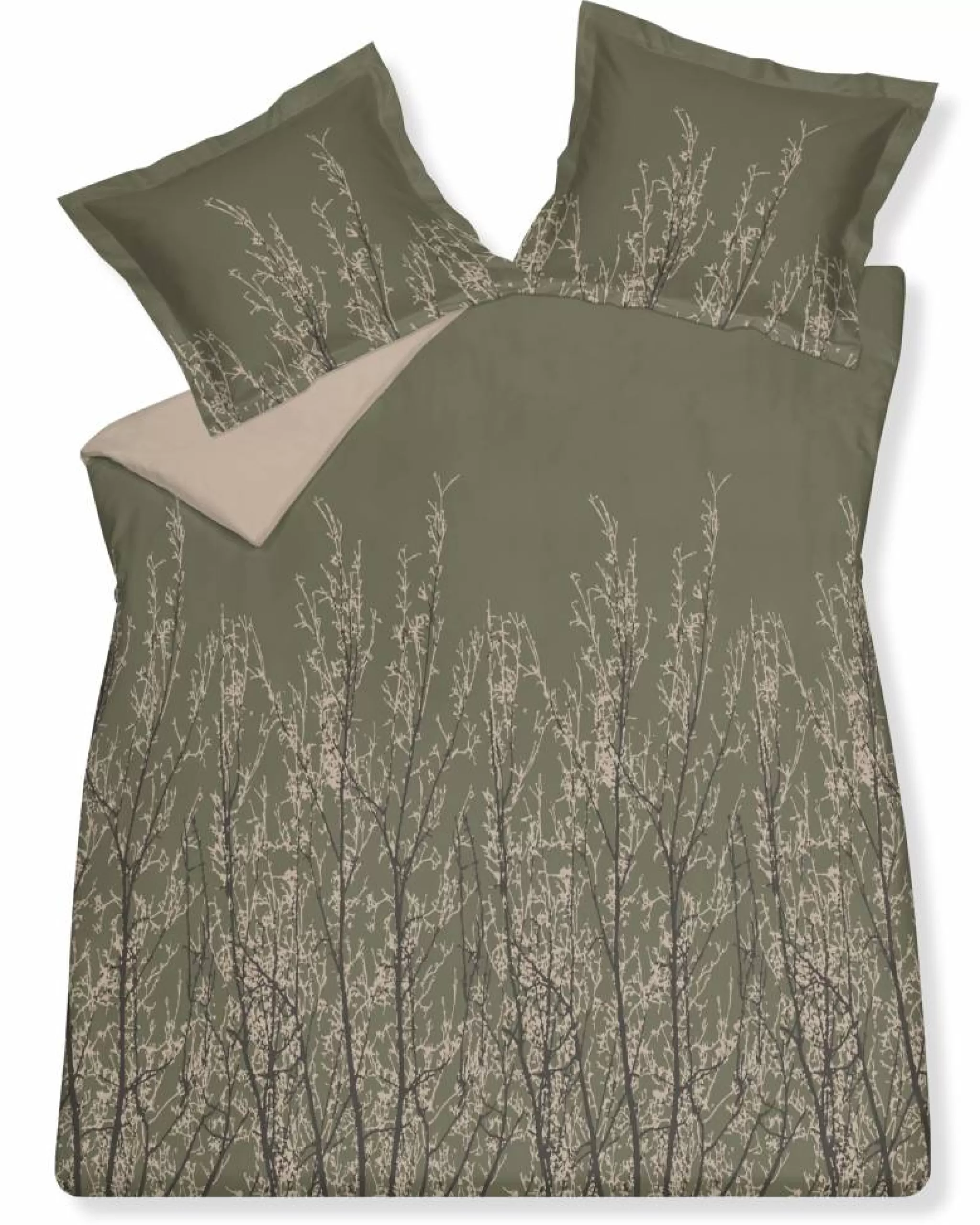 Online Maze Duvet Cover 200X220 Cm Olive-113 (Sateen Cotton) 2 Persons