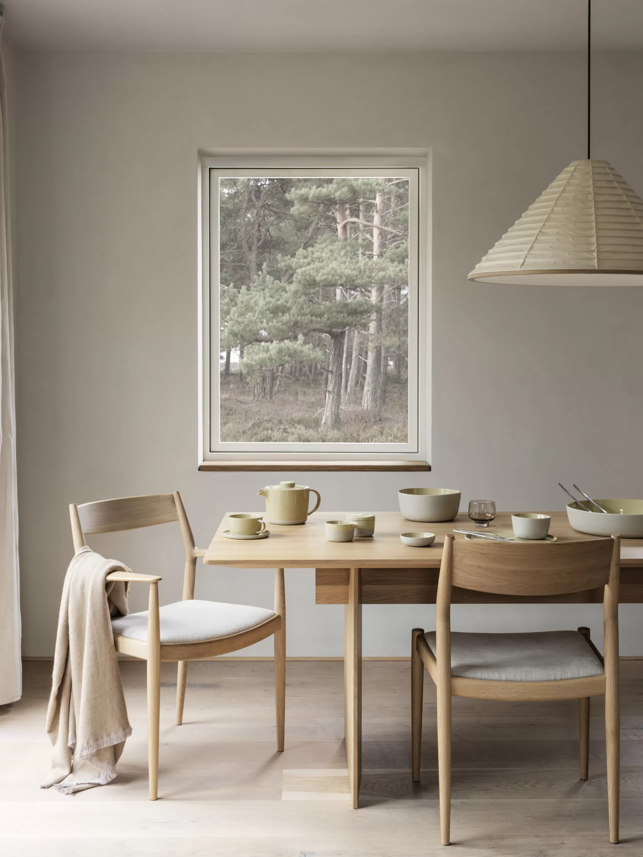 Blomus Throws*Melange Throw - Moonbeam (66537)
