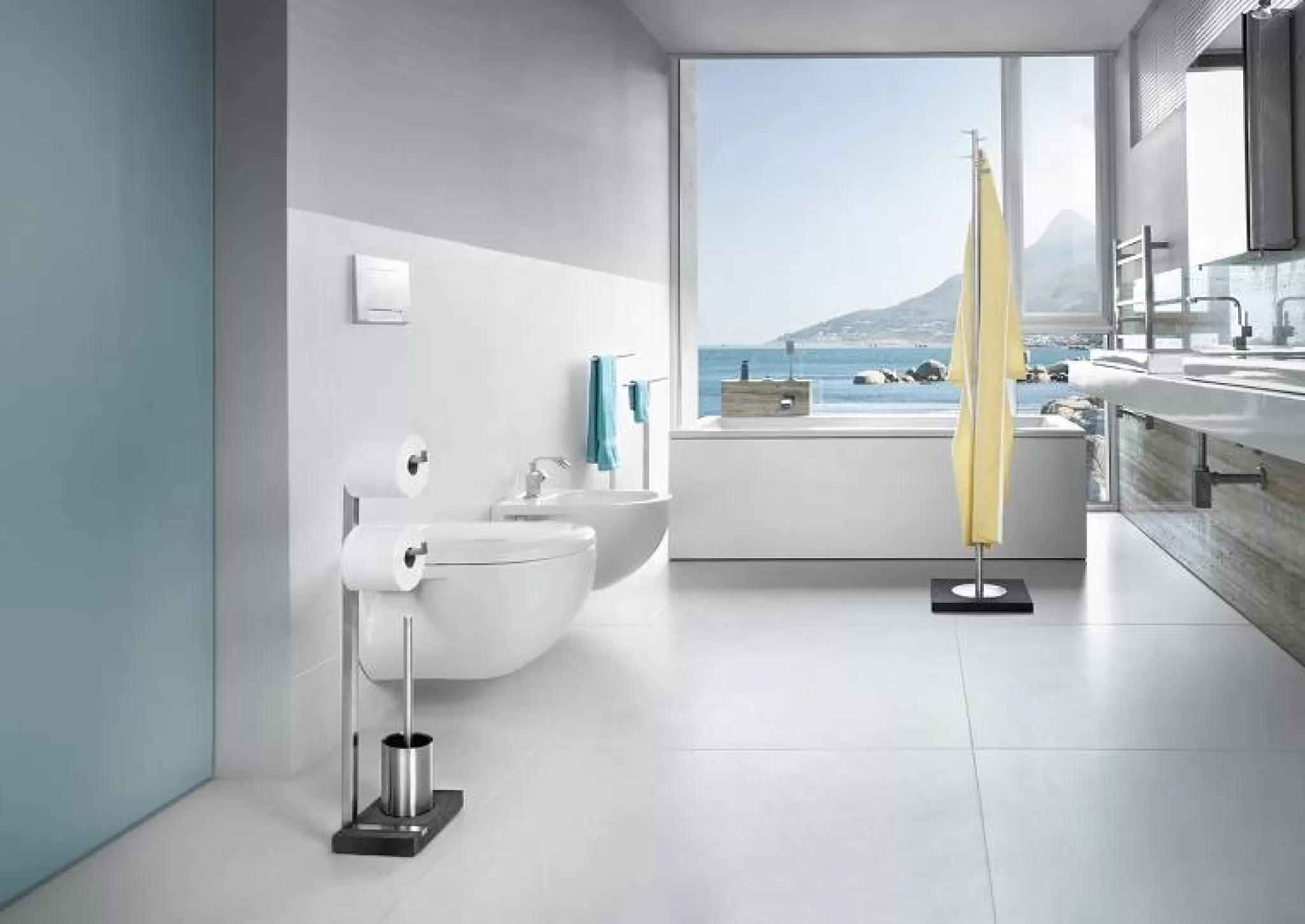 Blomus Toilet Butler*Menoto Toilet Butler 2 Rolls (Gloss) 68663
