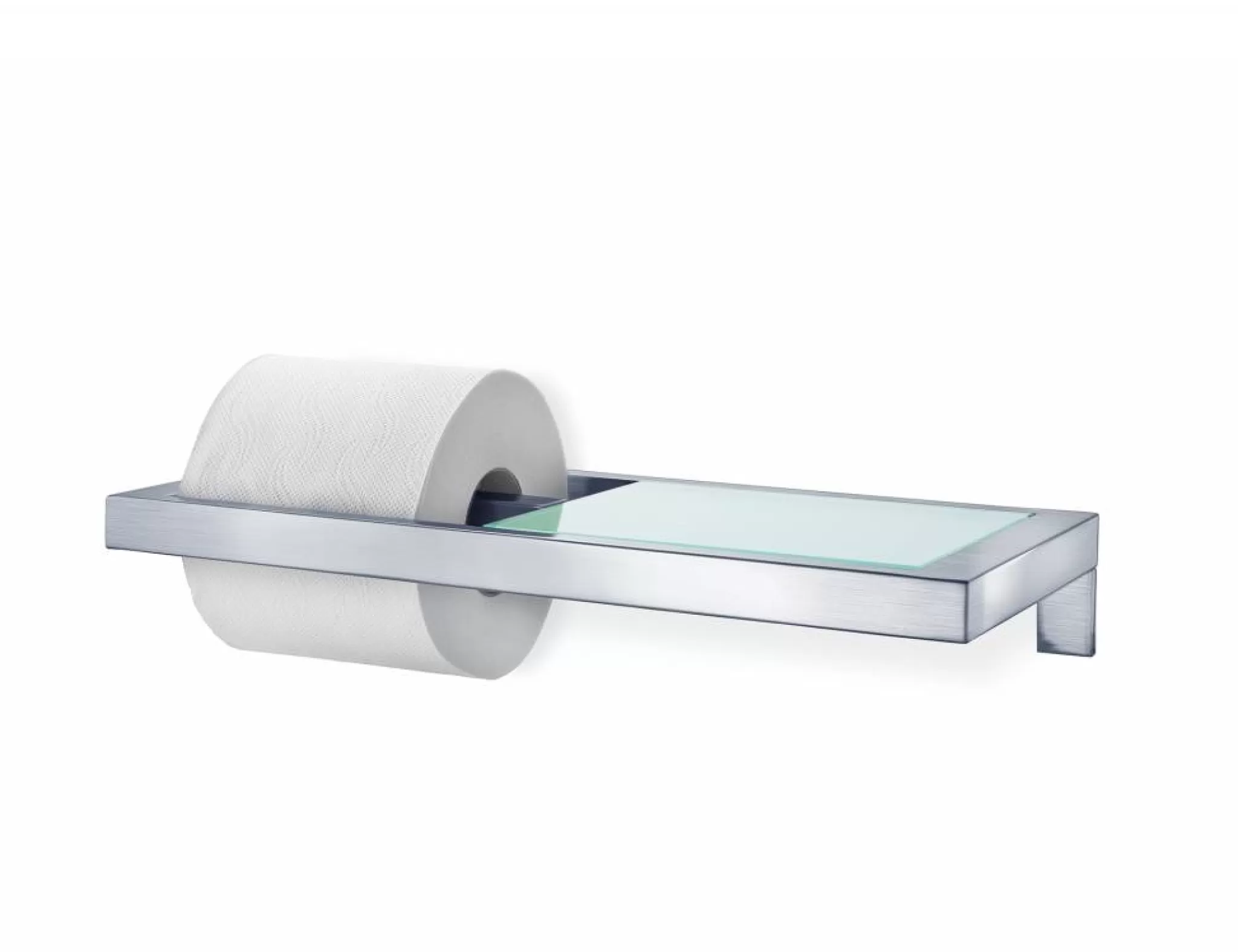 Blomus Roll Holder*Menoto Toilet Roll Holder With Glass Plate (Gloss) 68831