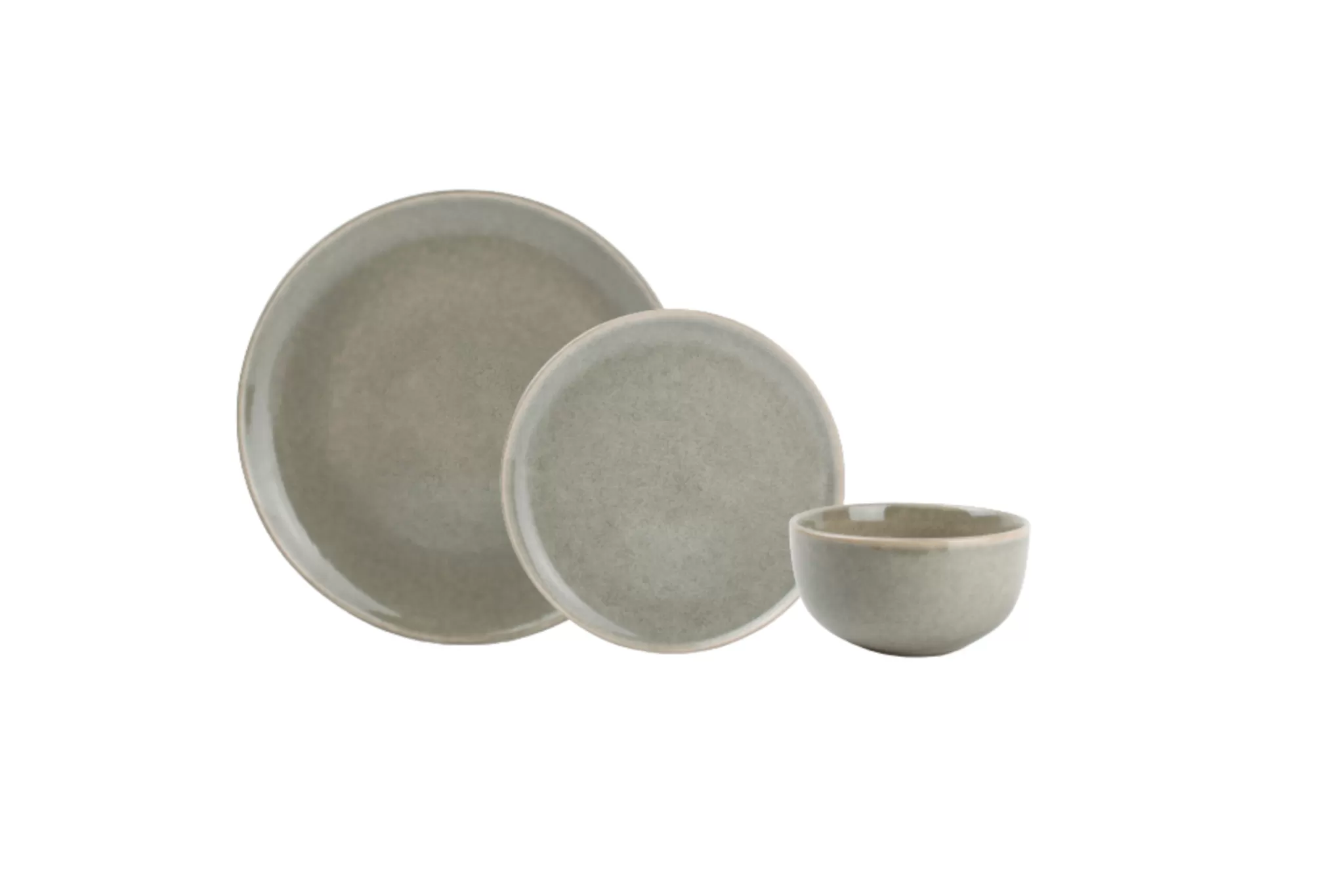 Cheap Meridian 12-Piece Dinnerware Set Light Green - 850585, 850586, 850588 Tableware Sets