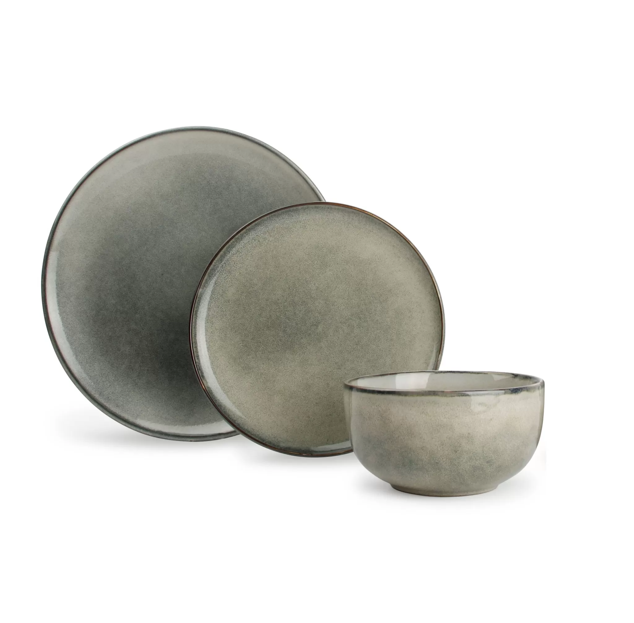 Sale Meridian 12-Piece Dinnerware Set Teal - 850600, 850601, 850605 Tableware Sets