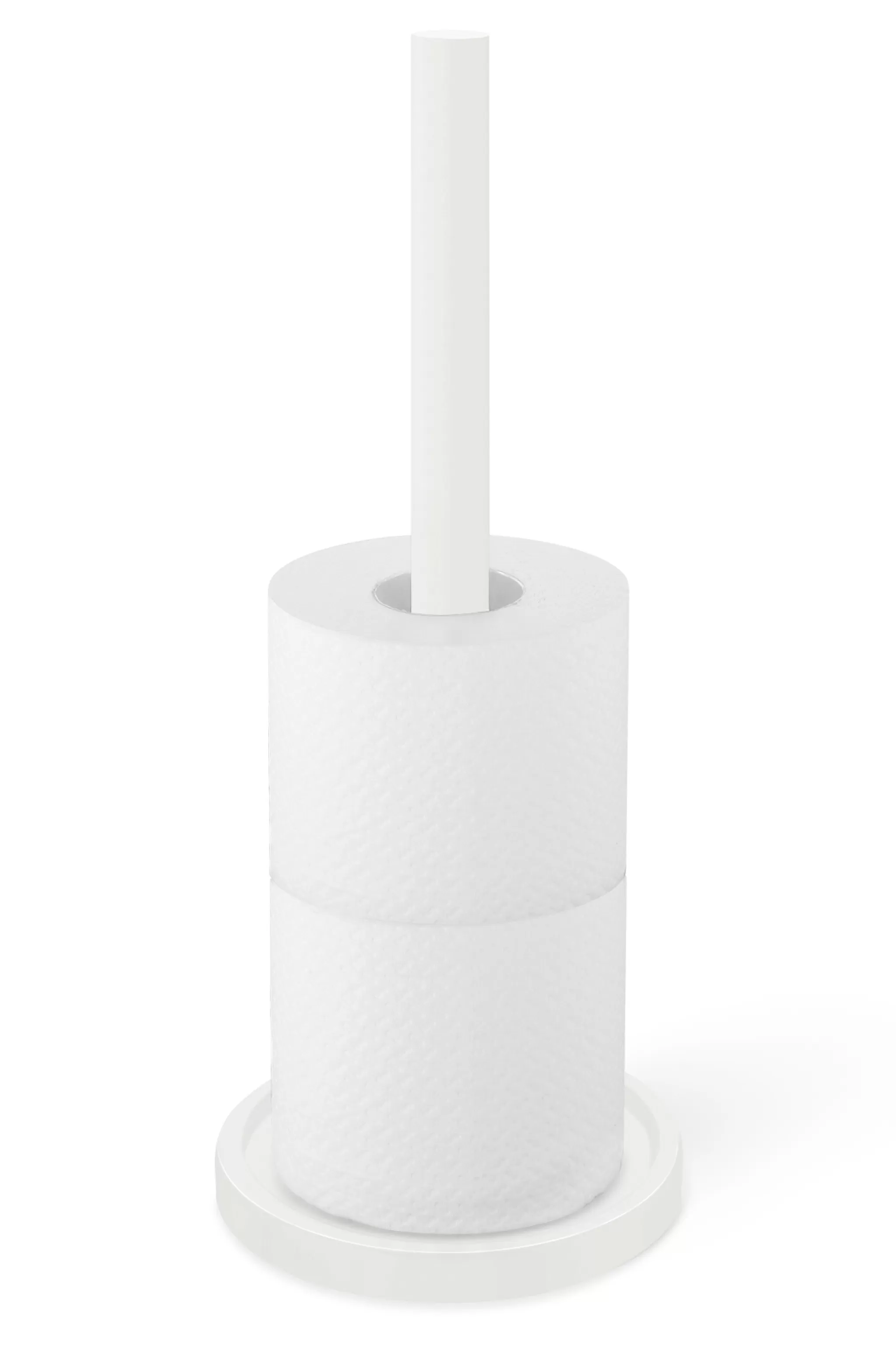 Zack Roll Holder*Mimo Spare Toilet Roll Holder White (40130)