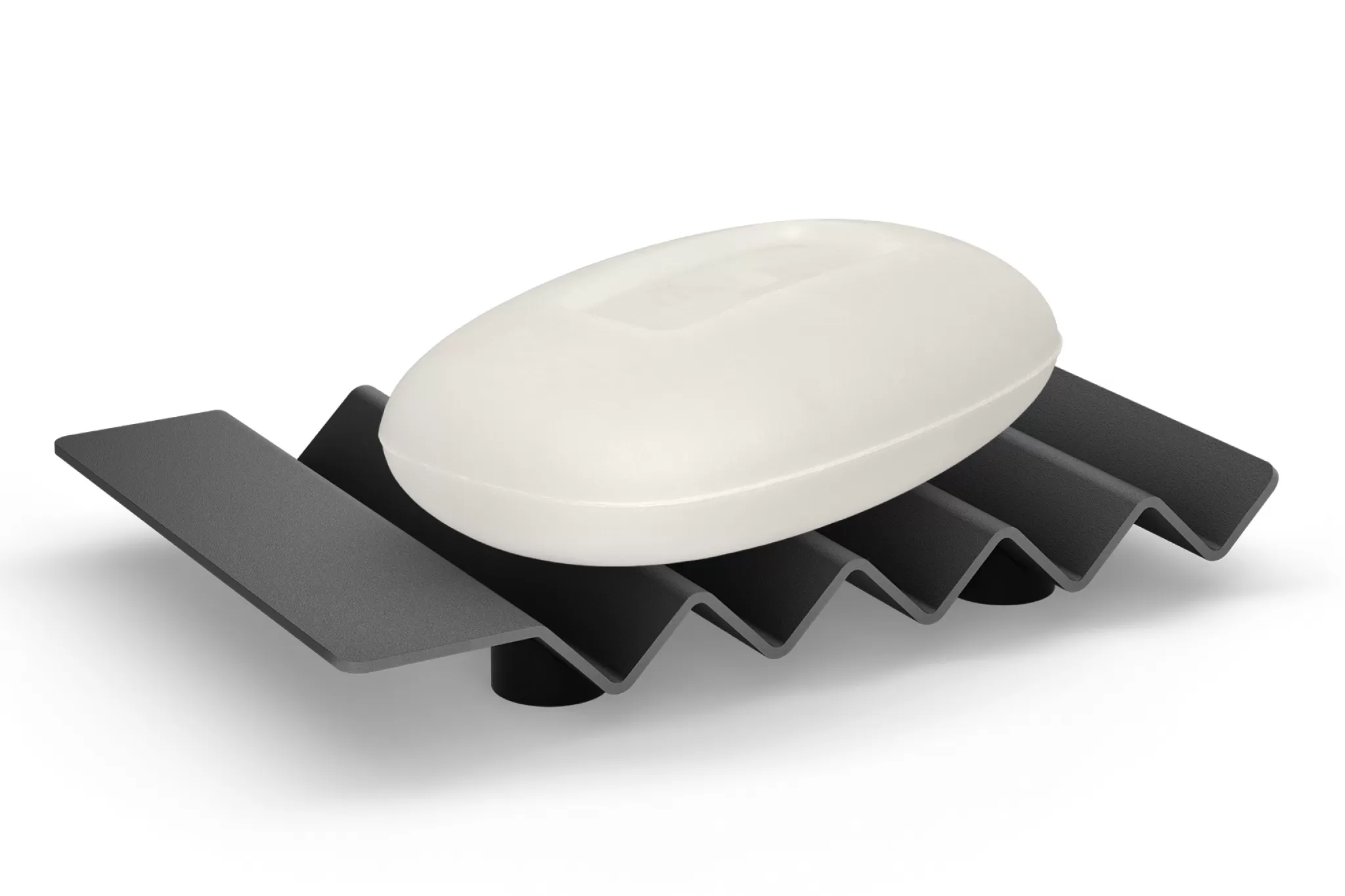 Zack Soap Dish*Opeta Soap Dish 40562 (Black)
