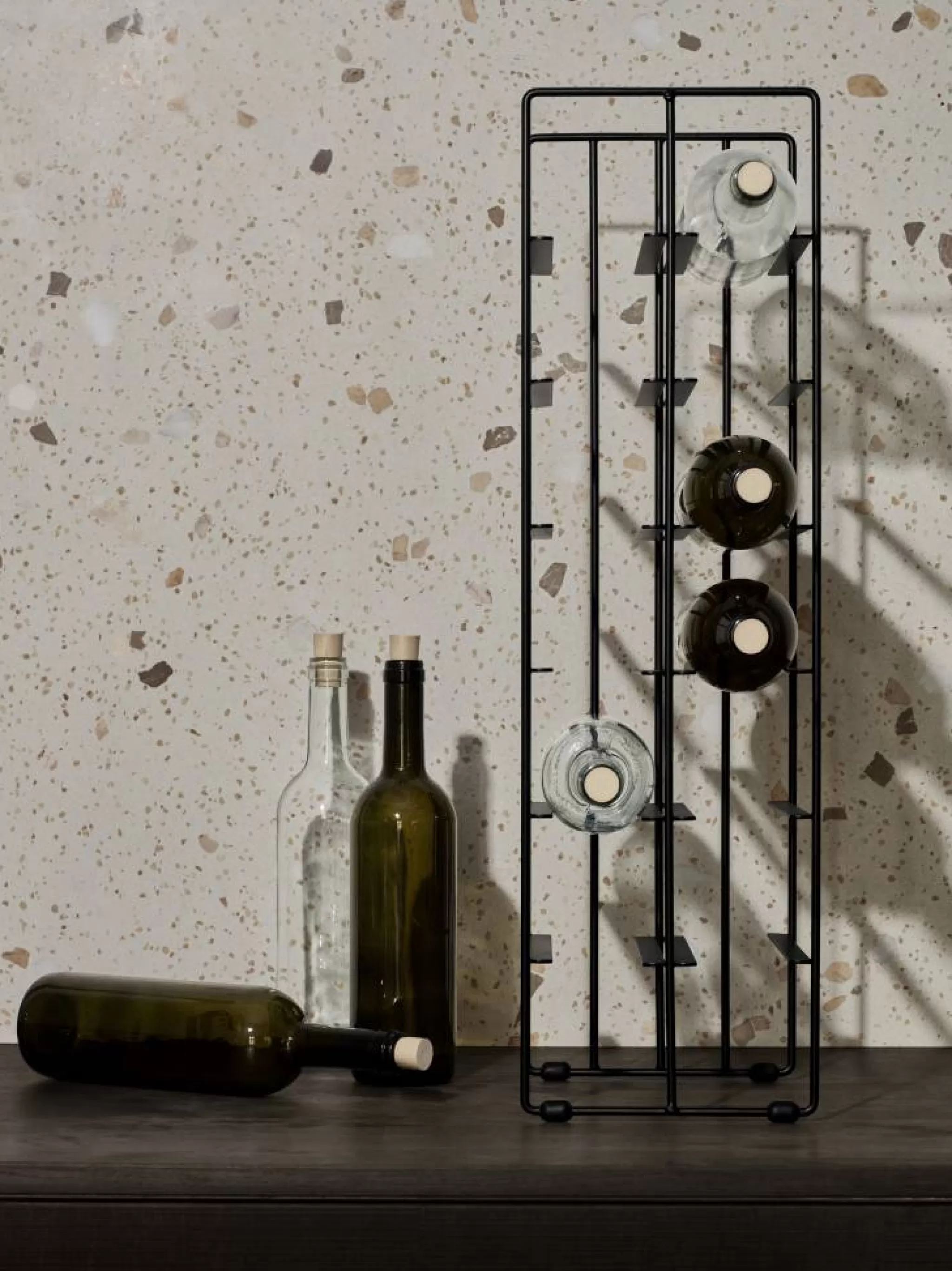 Blomus Wine Rack*Pilare Wine Rack / Bottle Rack Black (9 Bottles) 65777
