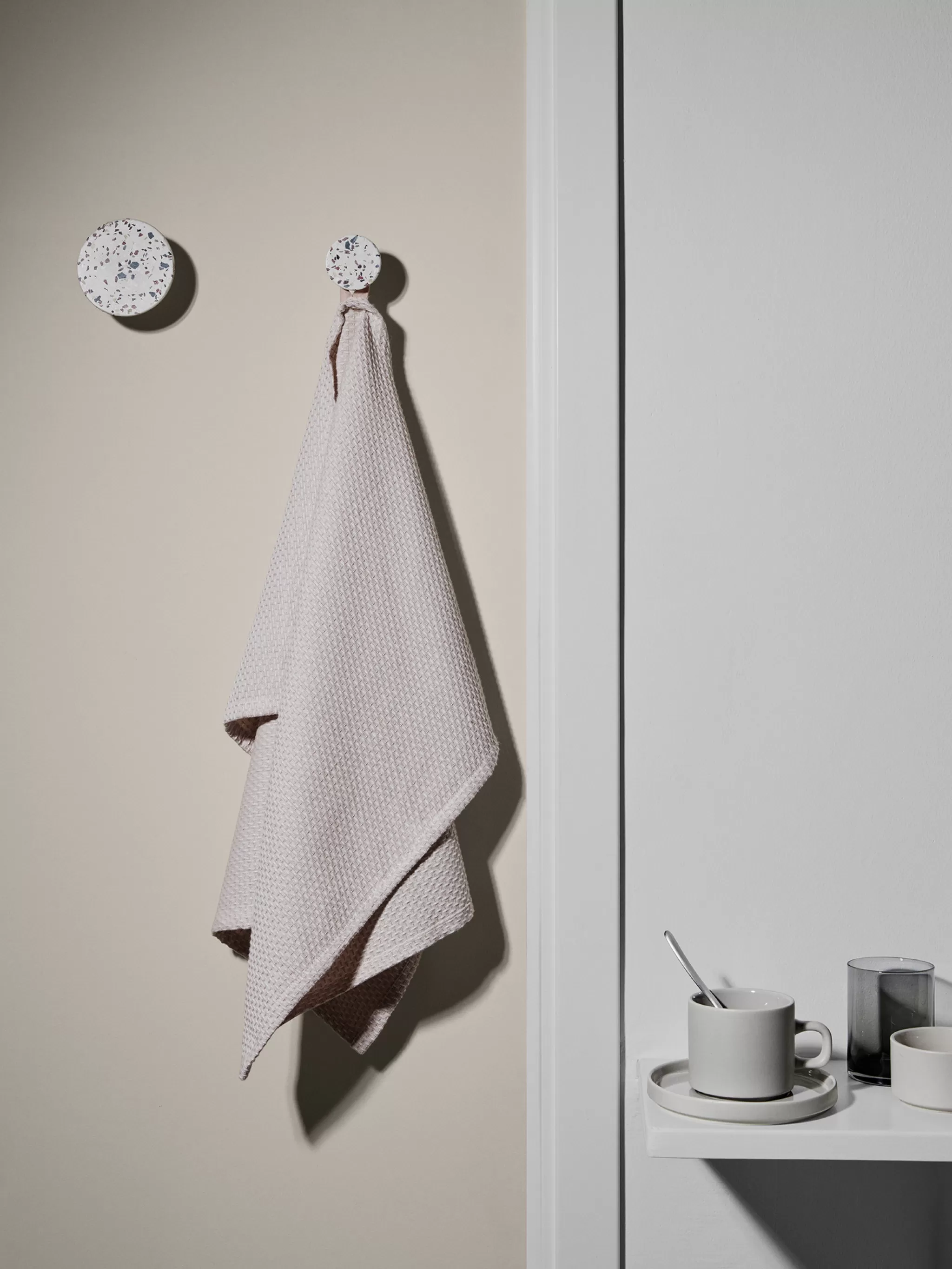 Blomus Towel Hook*Ponto Wall Hooks Terrazzo Multicolor (Set / 4) 65901