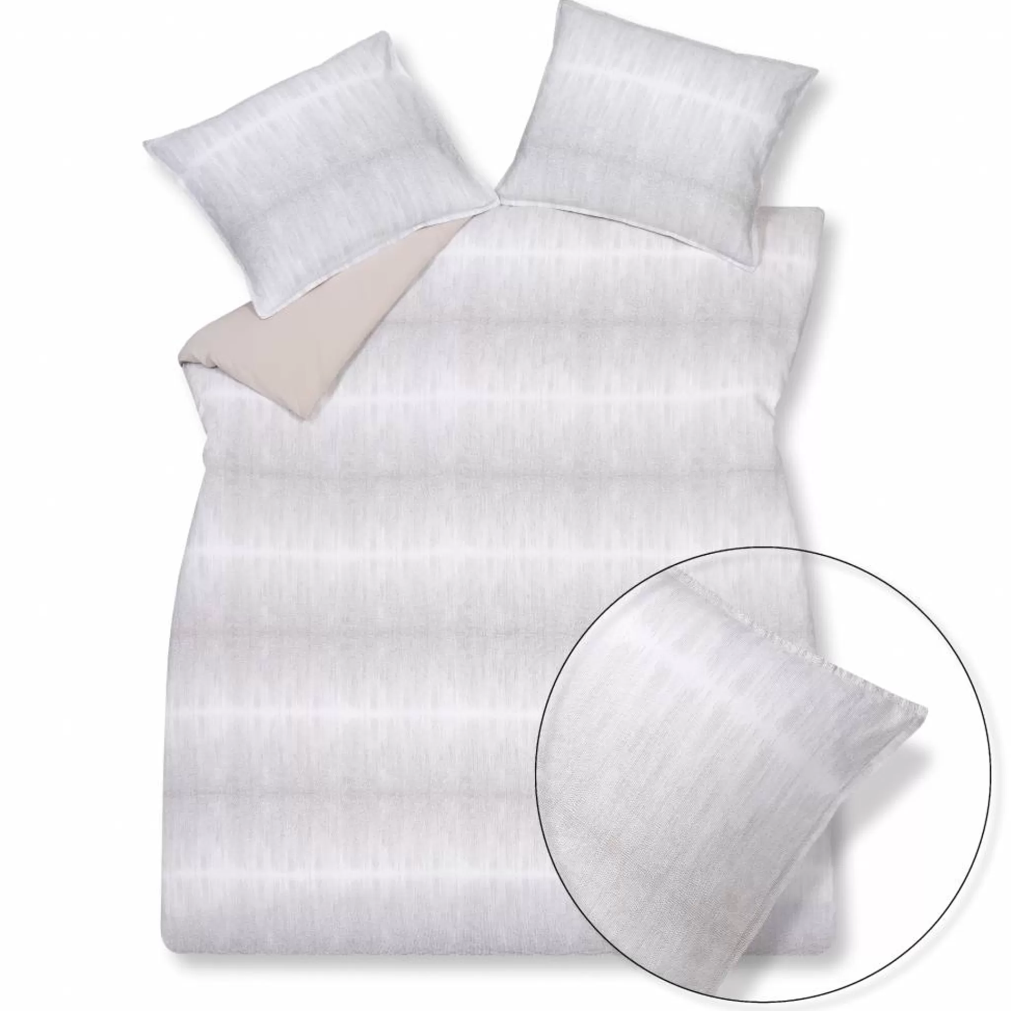 Flash Sale Pure 18 Duvet Cover 200X220 Cm Stone-169 (Linen / Cotton) 2 Persons