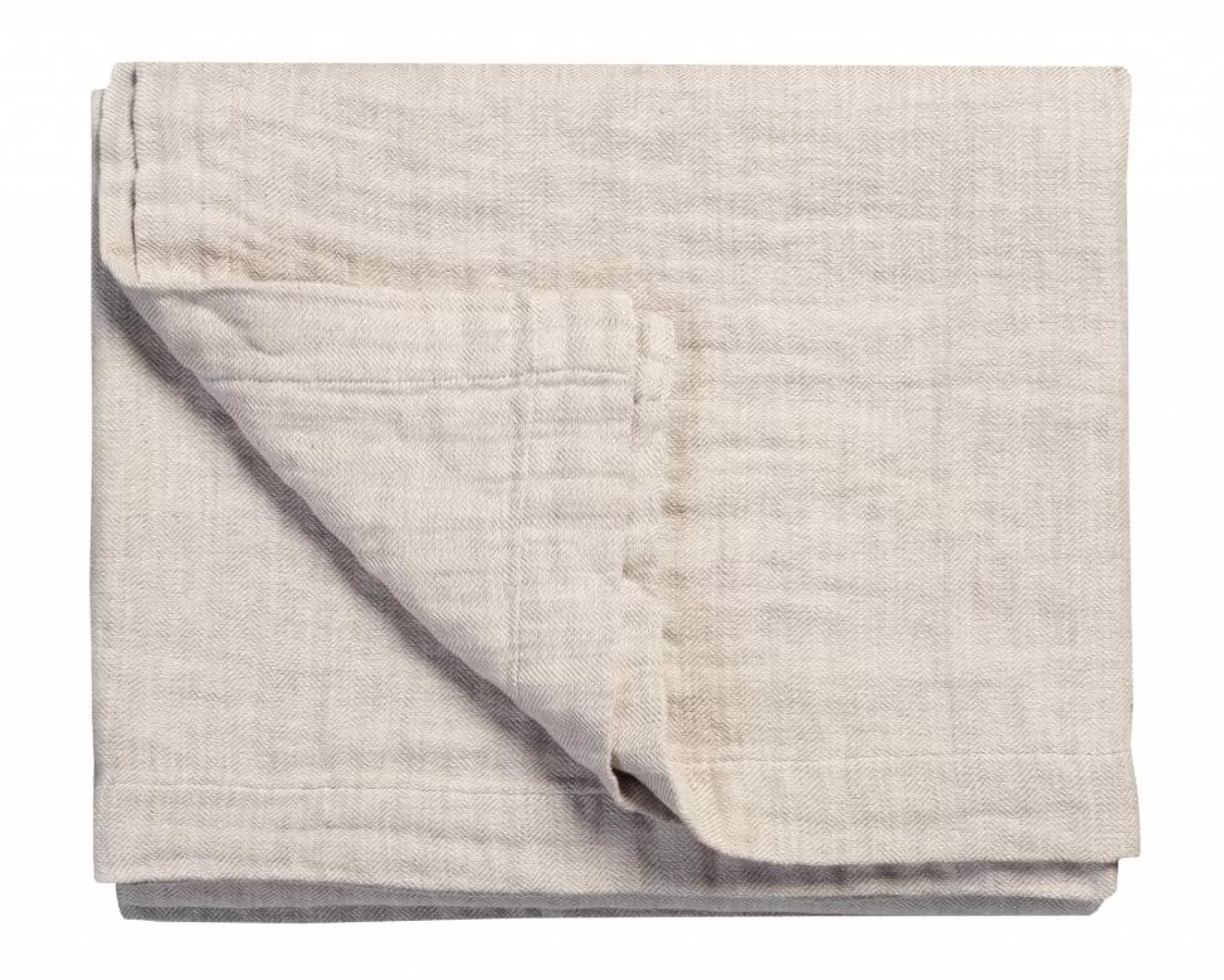 Store Pure 22 Plaid / Bedspread 180X260 Cm Sand-048 (Cotton / Linen) Bedspread