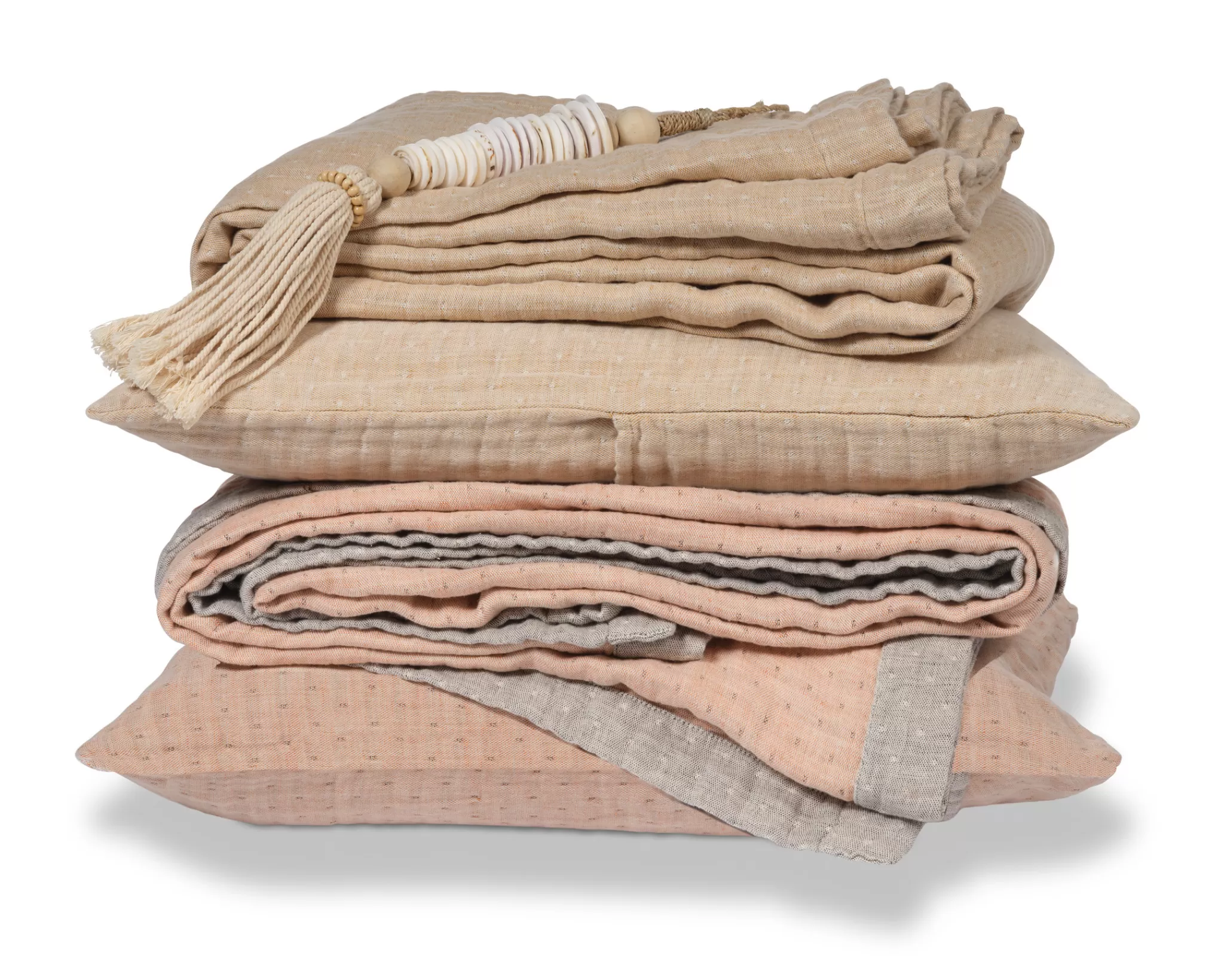Flash Sale Pure 45 Pillowcase 40X55 Cm Brick Dust (Cotton / Linen) Bedspread