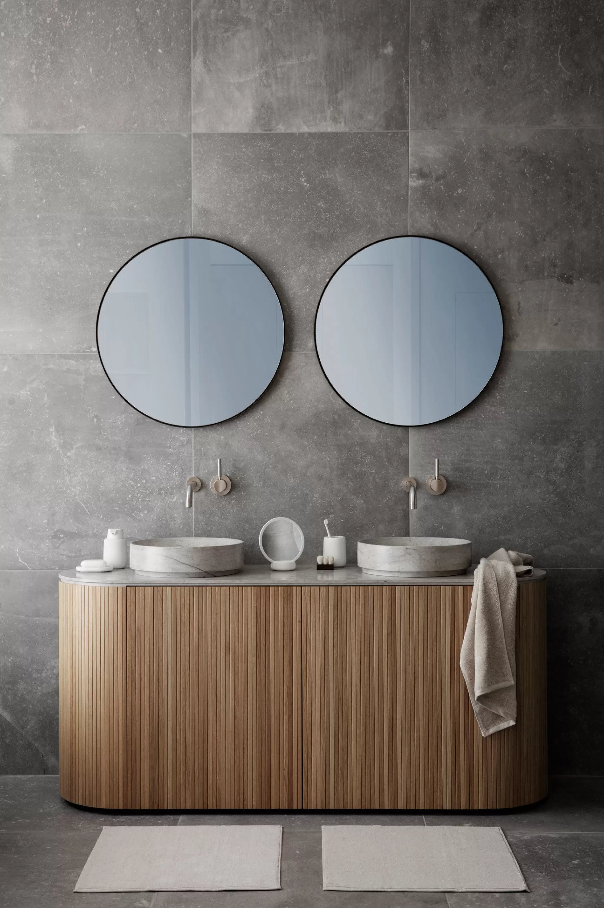 Blomus Wall Mirror*Rim Wall Mirror 50 Cm (Nomad) 66002