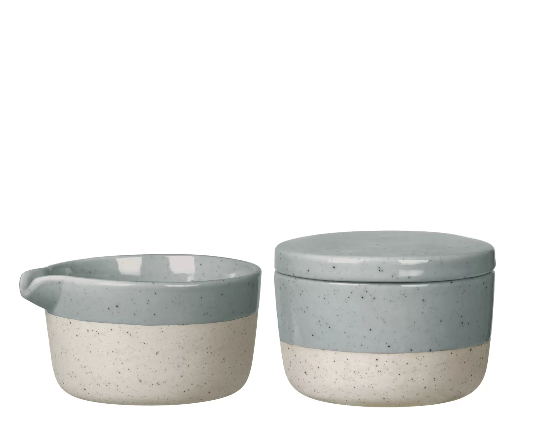 Blomus Milk & Sugar*Sablo Stone - Milk Jug And Sugar Bowl (64320, 64321)