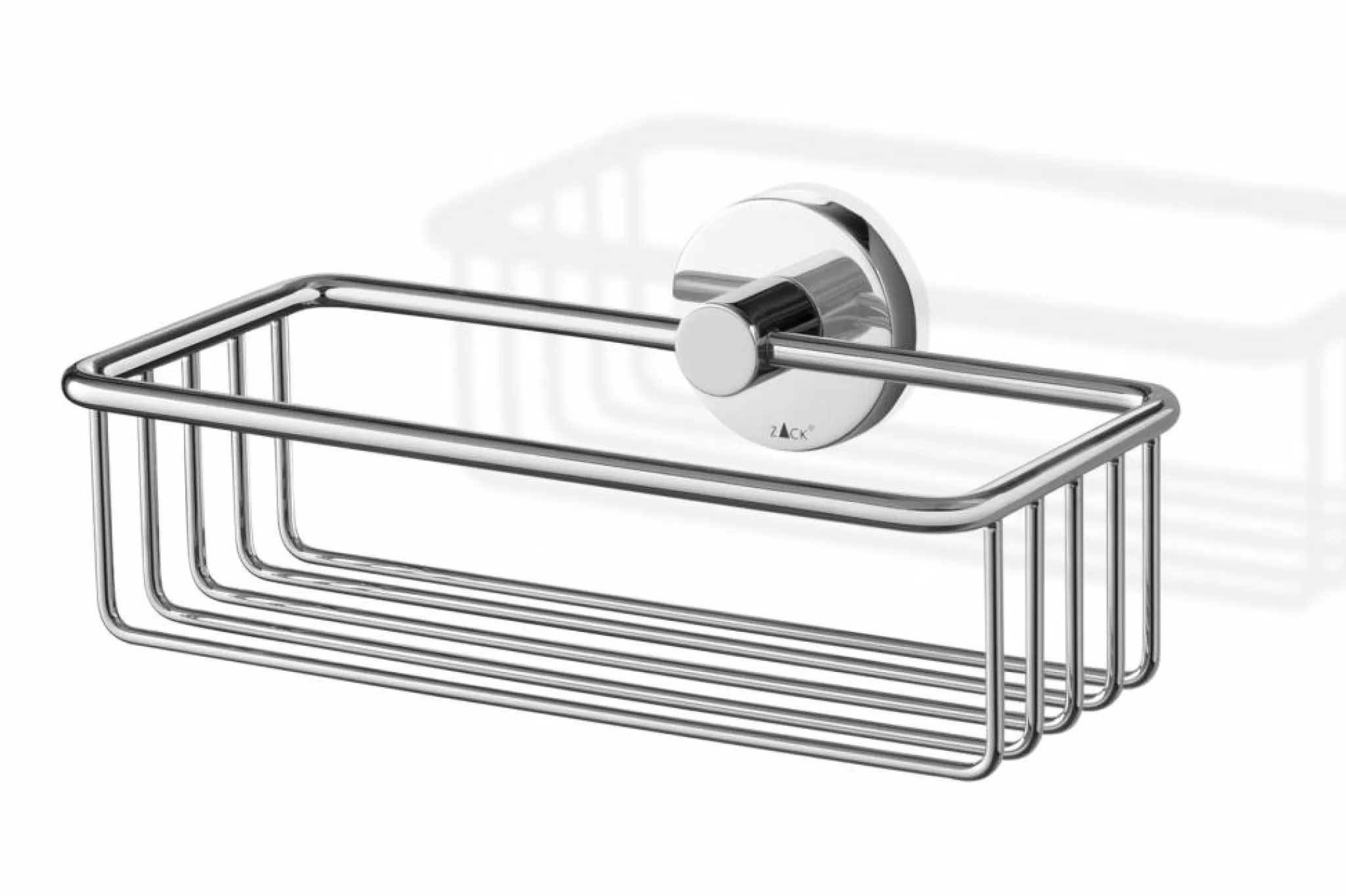 Zack Shower Basket*Scala Shower Basket 23.5 Cm 40084 (Gloss)