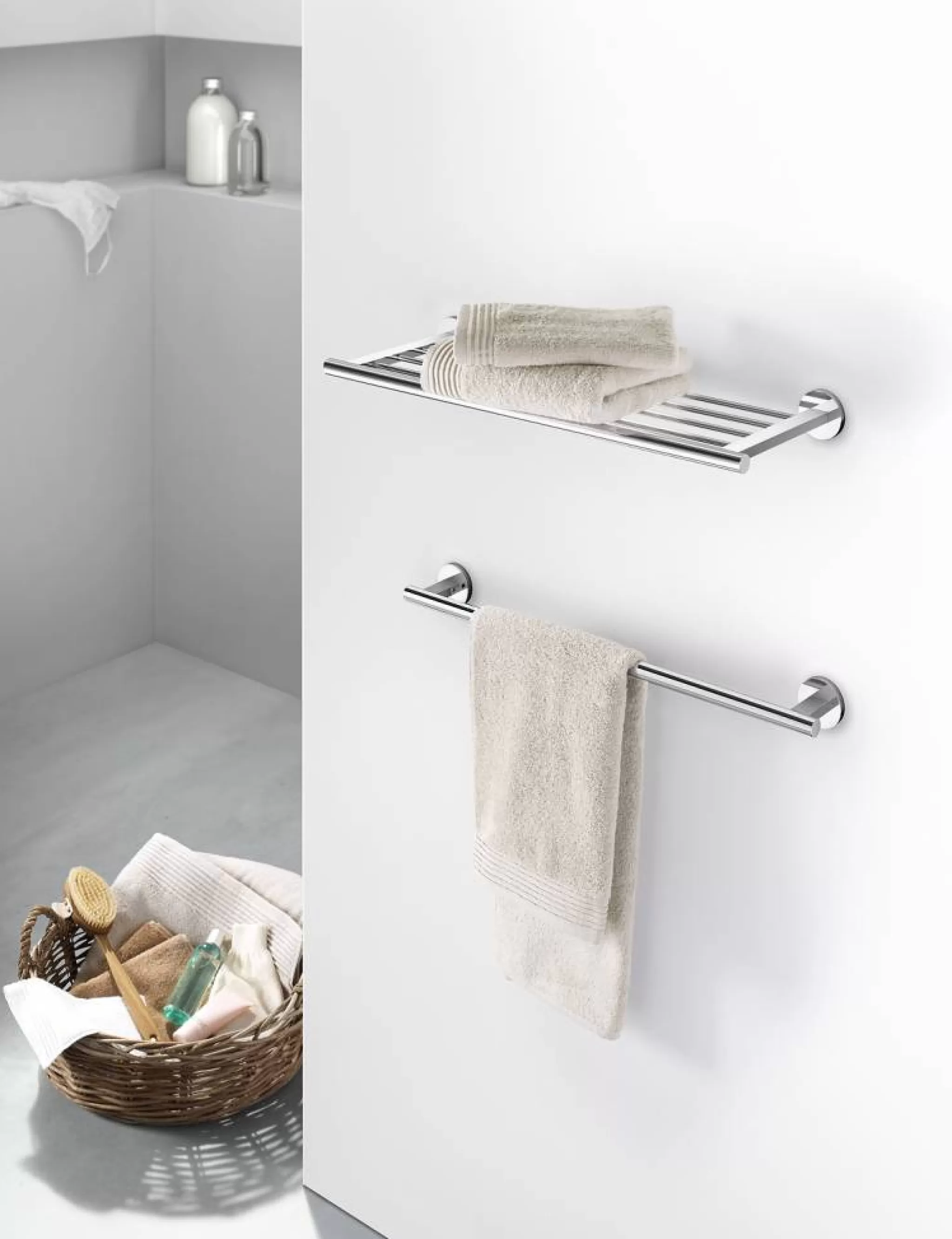 Zack Towel Rail*Scala Towel Rail 66 Cm 40057 (Gloss)