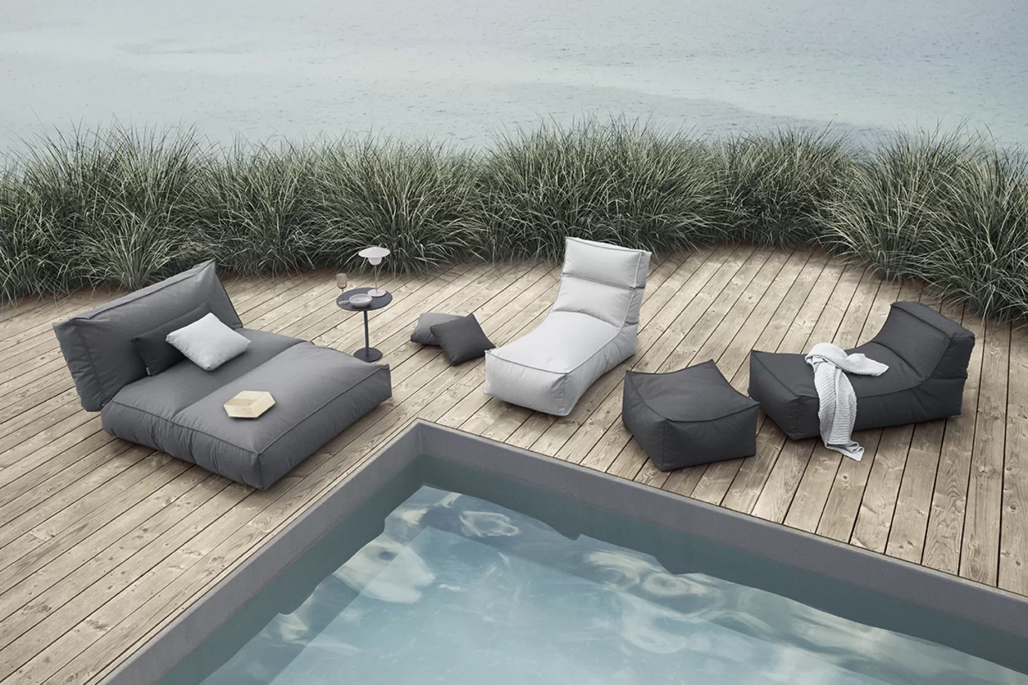 Flash Sale Stay Lounger Large Color Coal (62039) Stay