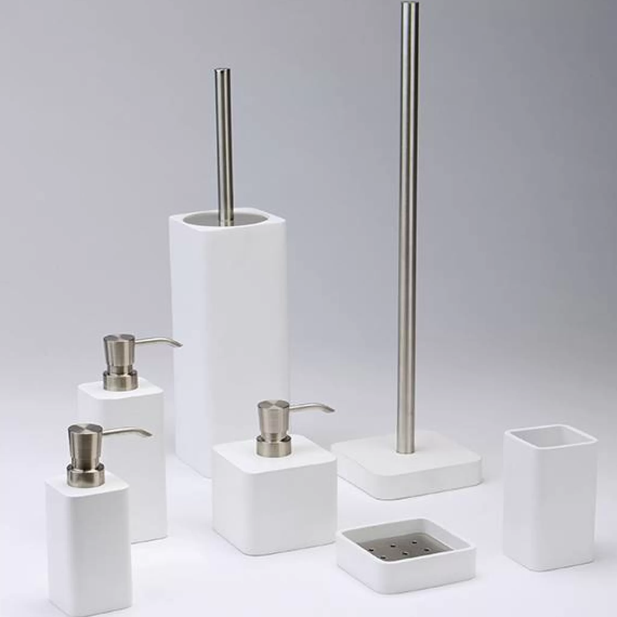 Aquanova Toilet Brush Holder*Toilet Brush Holder Ona White-43