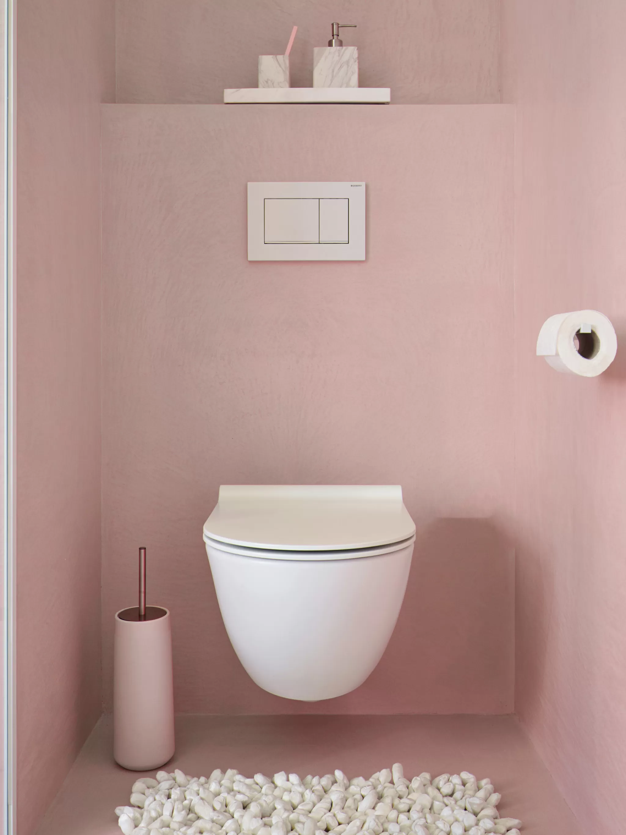 Aquanova Toilet Brush Holder*Toilet Brush Holder Opaco Sorbet-29
