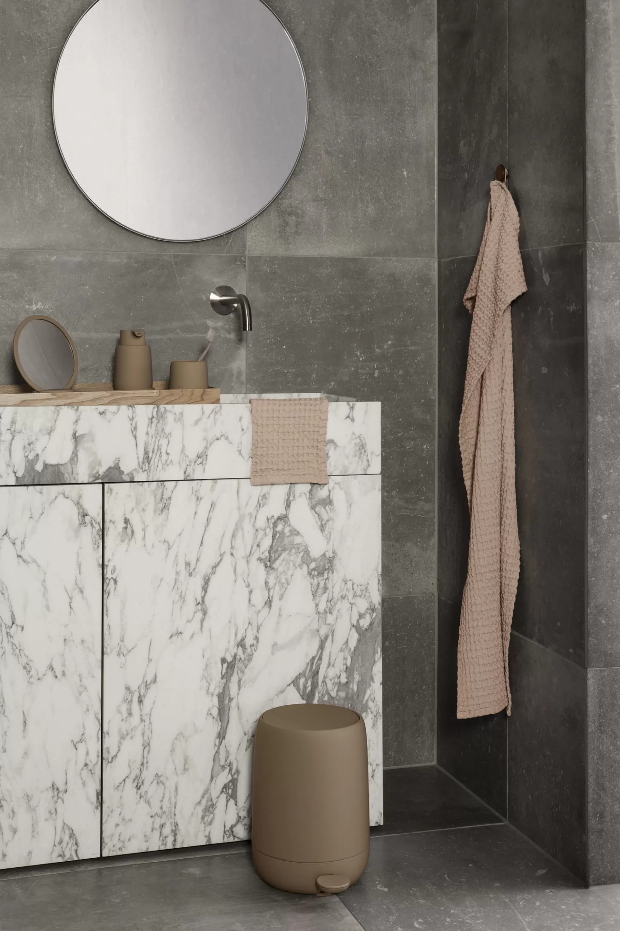 Blomus Toilet Brush Holder*Toilet Brush Holder Sono Color Tan (66378)