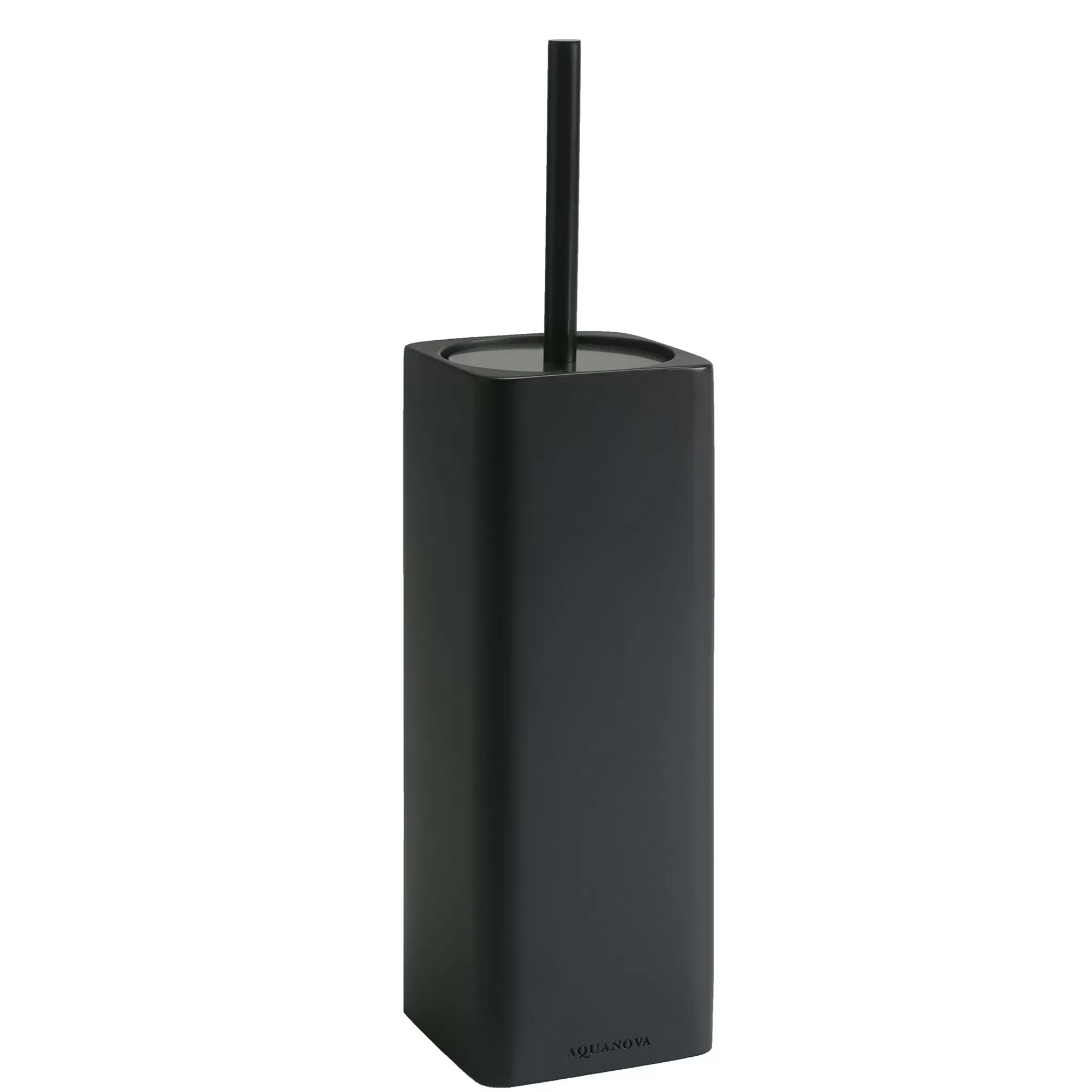 Aquanova Toilet Brush Holder*Toilet Brush Holder Wall Khana Black-09