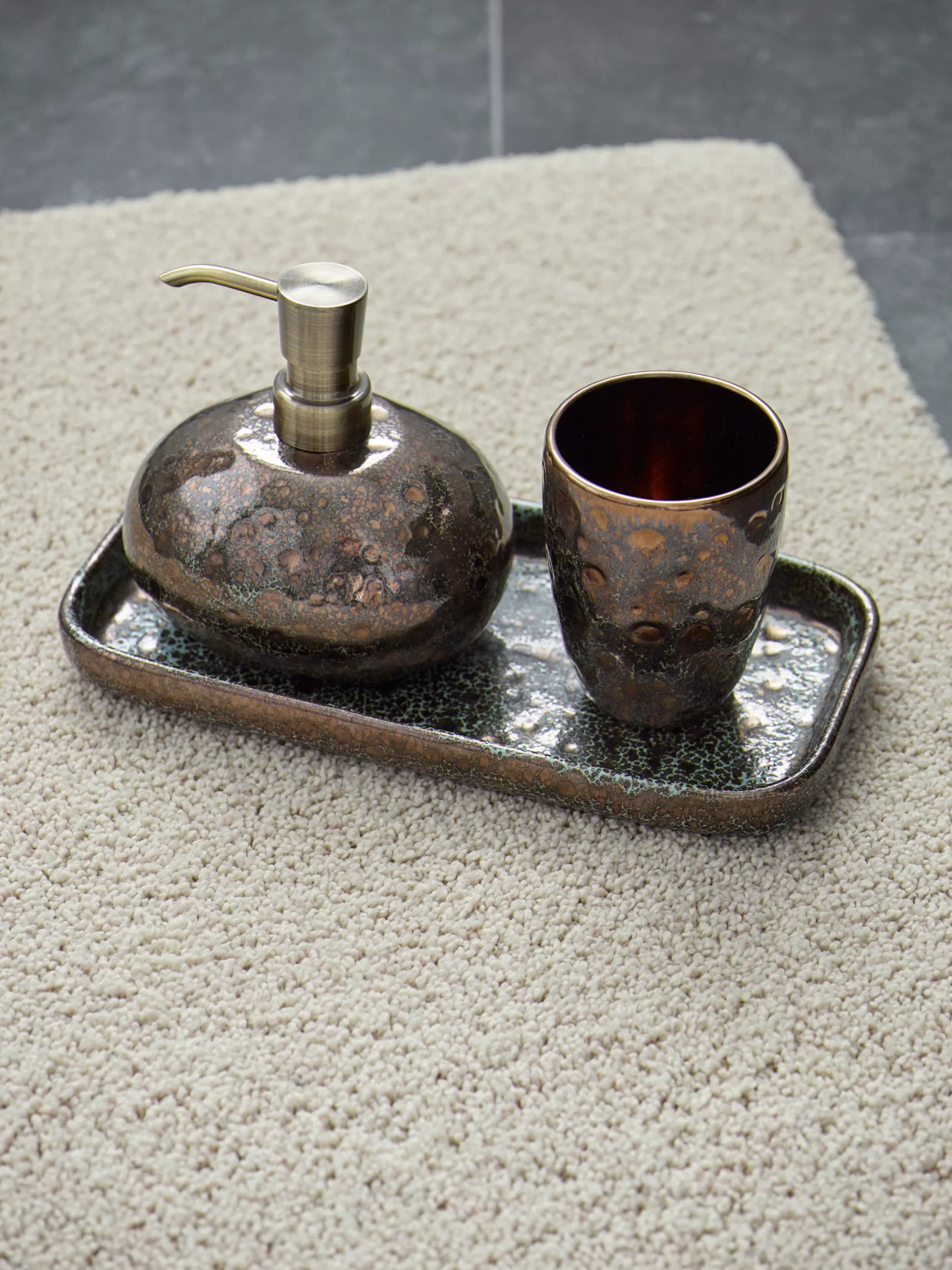 Aquanova Toilet Brush Holder*Toilet Brush Holder Wall Ugo Color Vintage Bronze (Ugobhw-854)