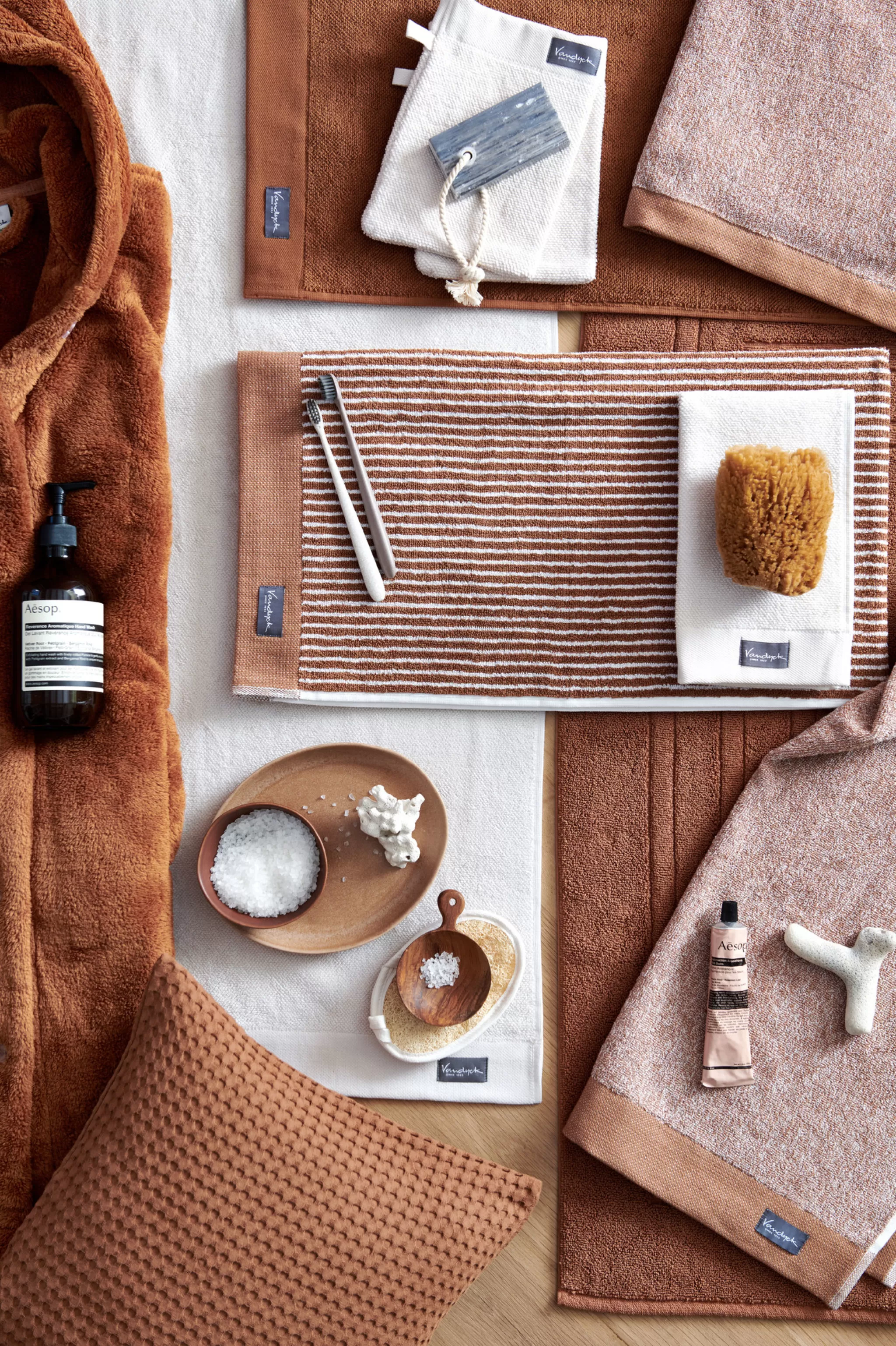 Vandyck Home*Towel Home Collection Uni Cognac (Bakc13202)